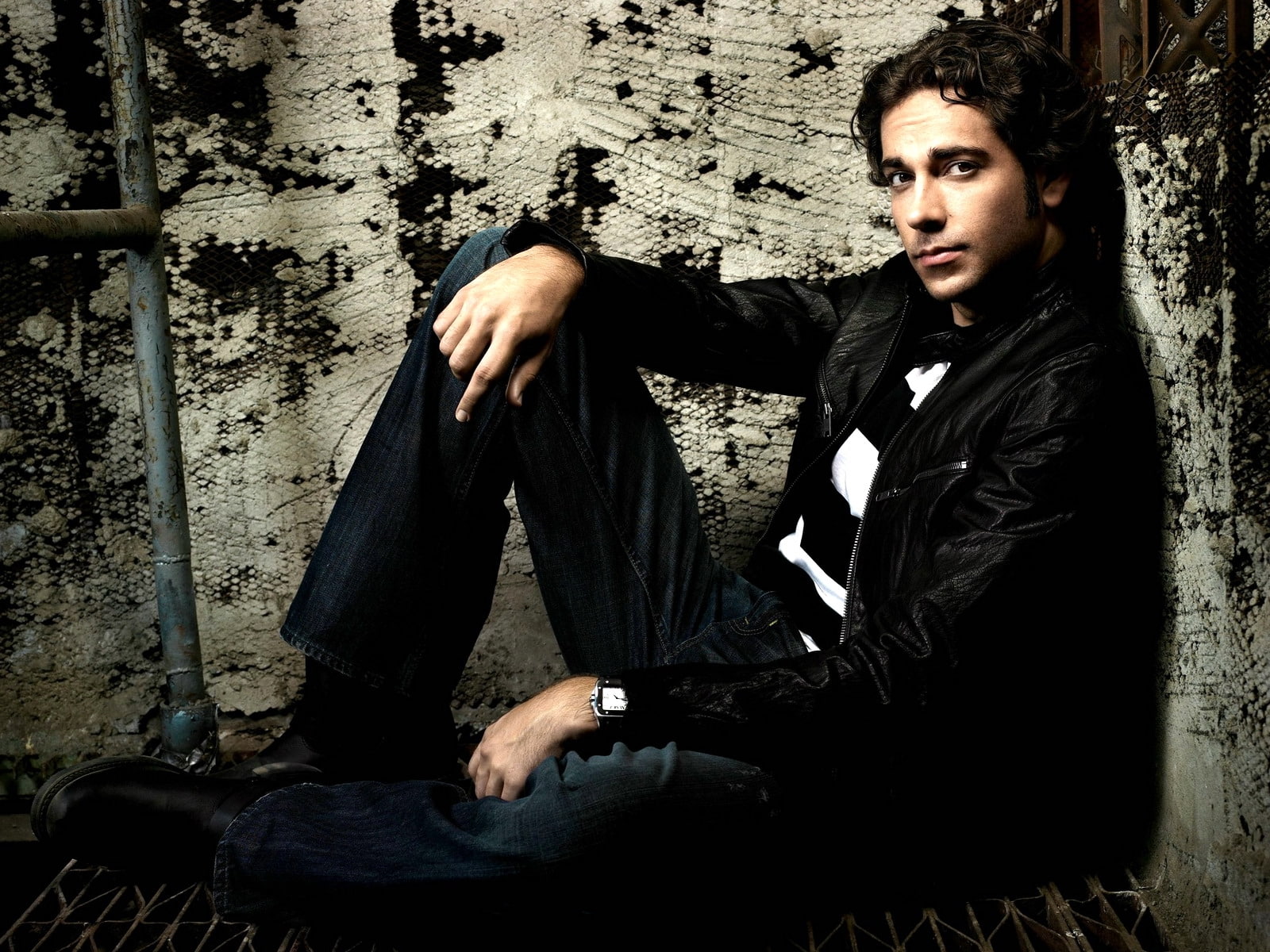 jacket, dark, levi, zachary, photoshoot, 720P, HD Wallpaper