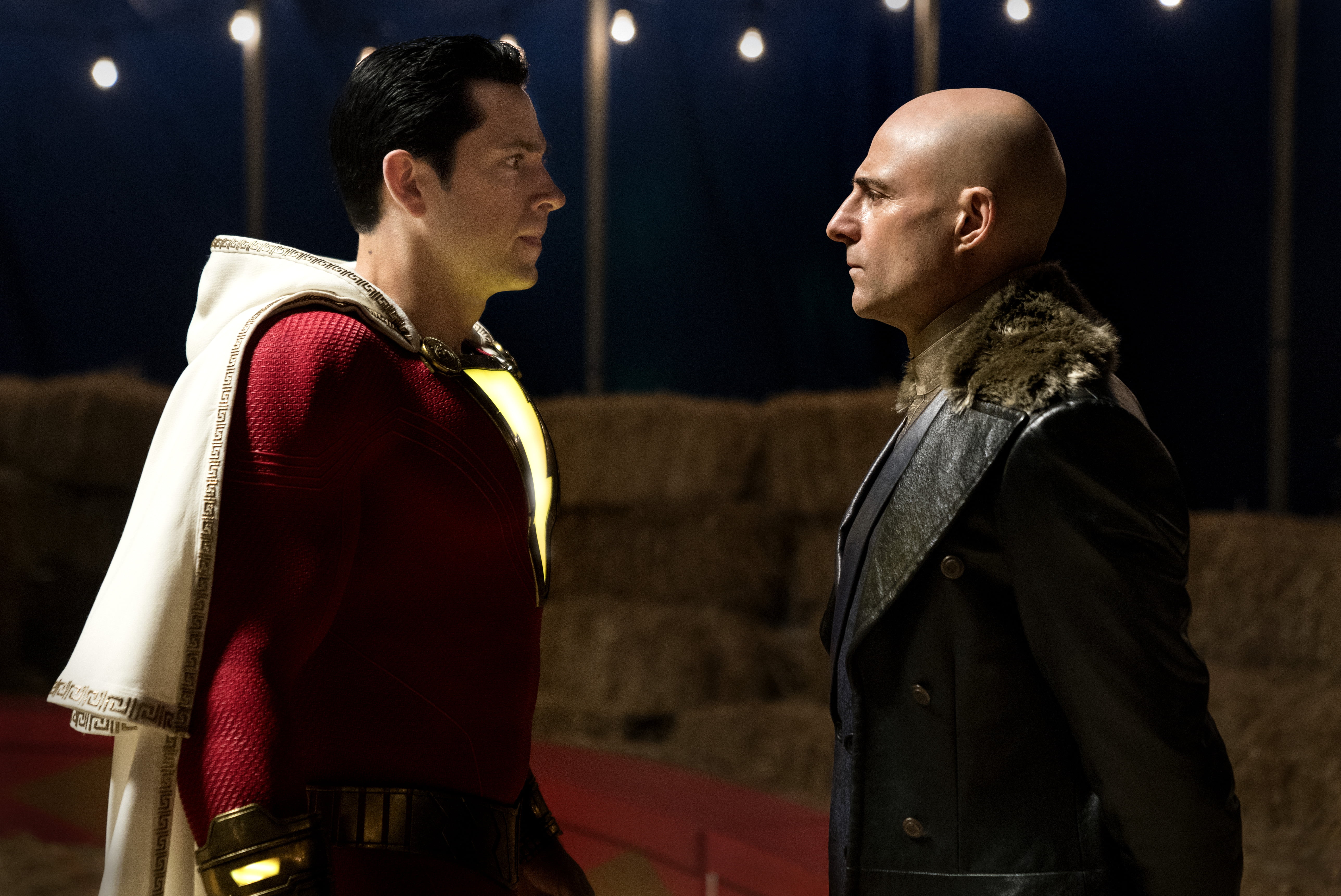 Shazam!, 5K, Zachary Levi, Movie, Shazam (DC Comics), Mark Strong, HD Wallpaper