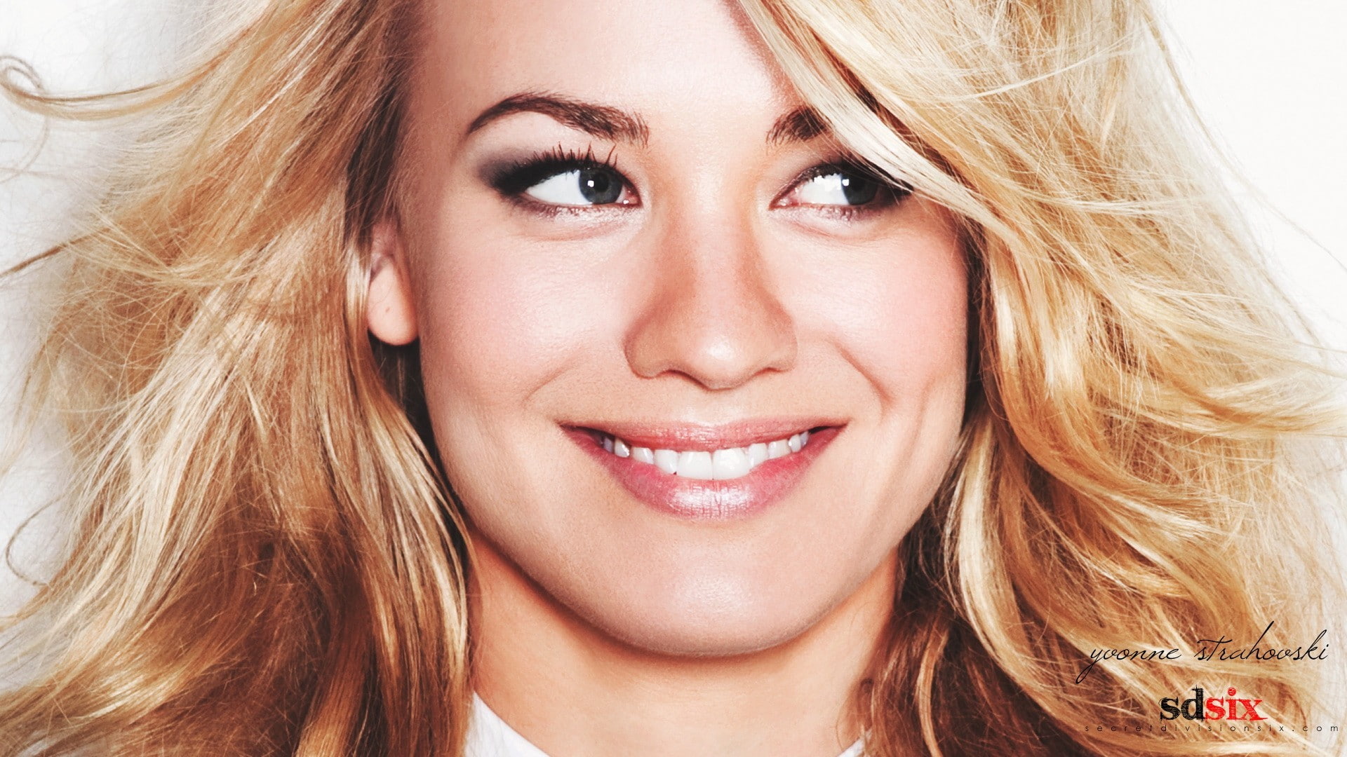 model, Yvonne Strahovski, 1080P, face, smiling, celebrity, women, HD Wallpaper