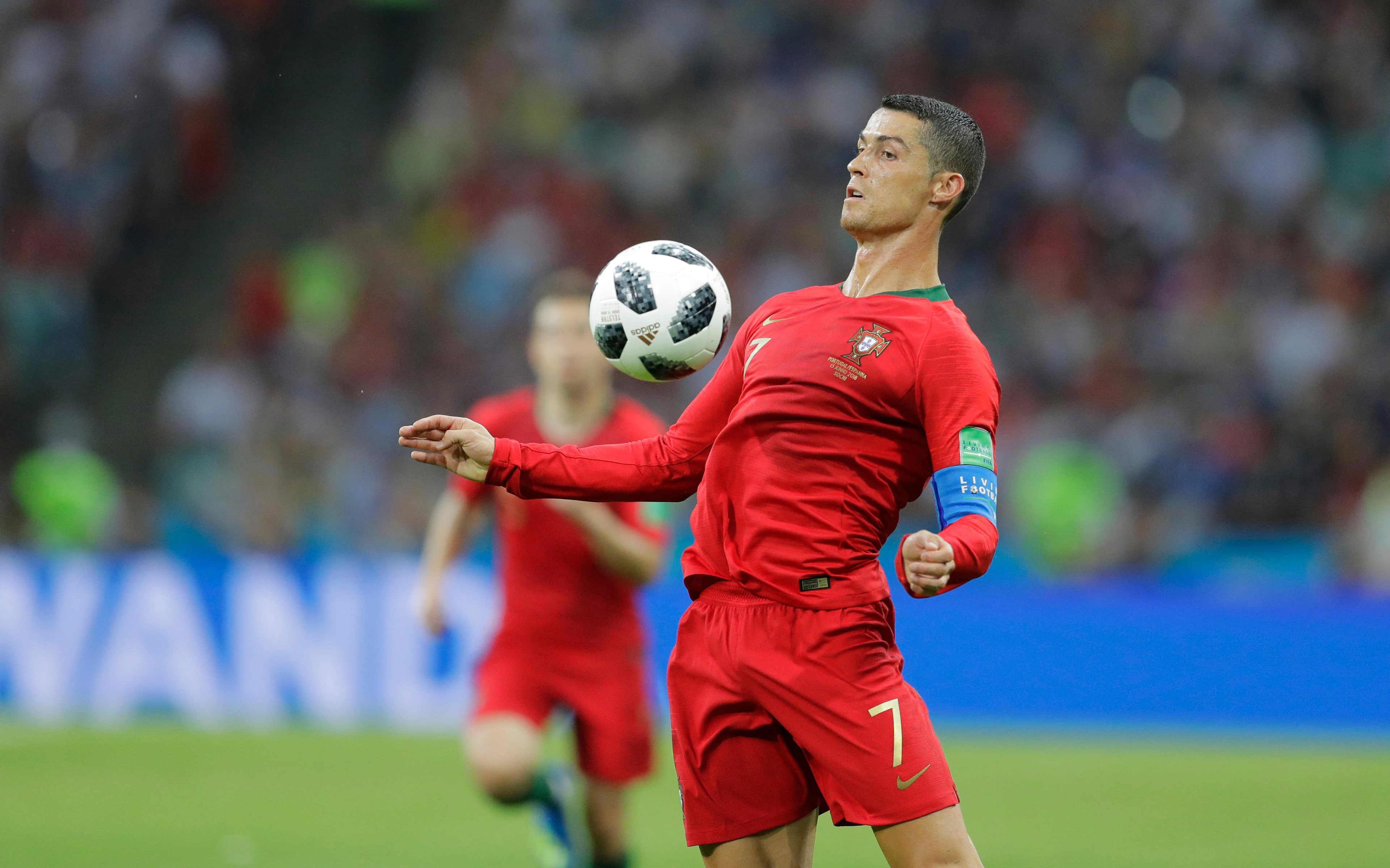sports equipment, soccer, sportsman, sport, soccer field, one person, playing, soccer player, sports clothing, team sport, portugal, cristiano, ball, competition, HD Wallpaper