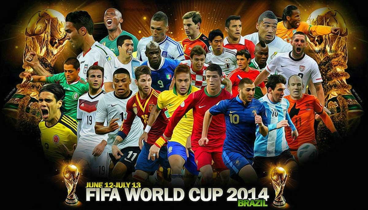 illustration, world cup, world, fifa, cup, world cup 2014, 480P, HD Wallpaper