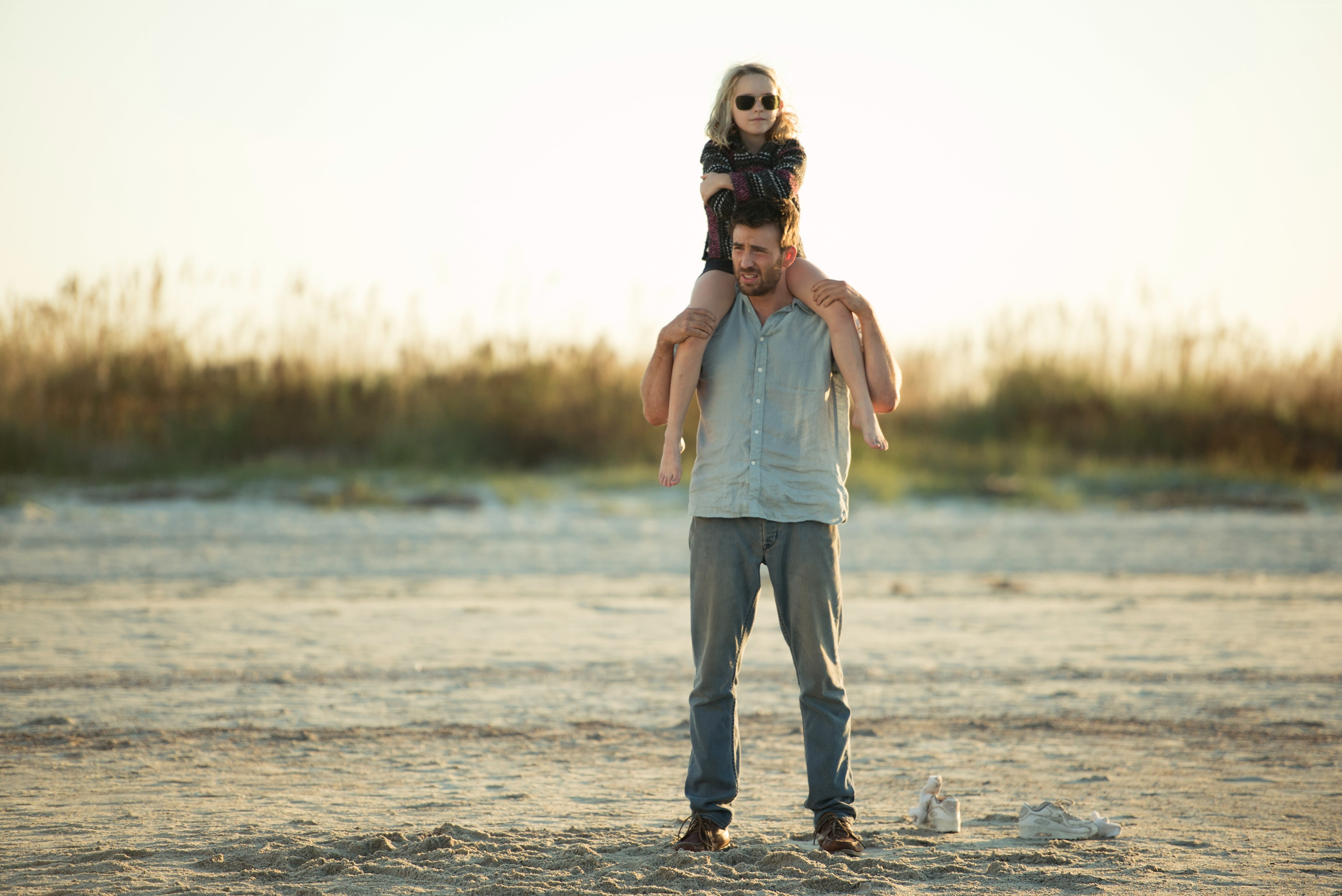 Chris Evans, Mckenna Grace, 4K, Gifted, 4K, HD Wallpaper
