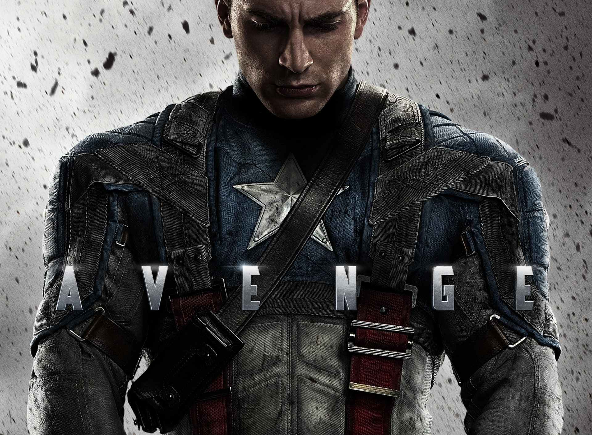captain, portrait, holding, captain america the first avenger, government, law, wall - building feature, clothing, real people, 1080P, gun, aggression, HD Wallpaper