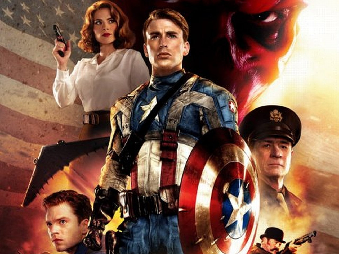 720P, captain america the first avenger, HD Wallpaper