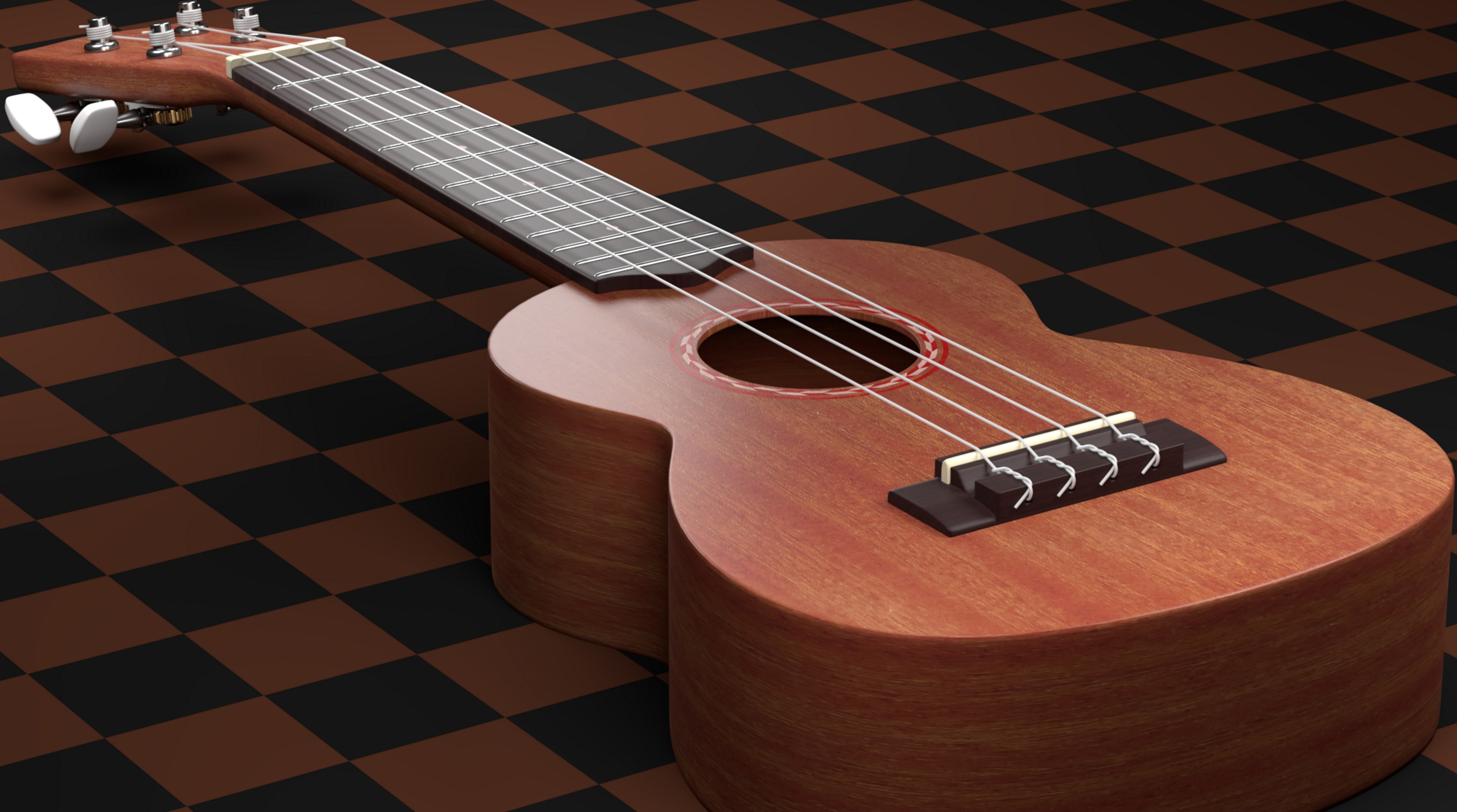 Music, classical, Realistic, Down, acousticguitar, 5K, Sound, instrument, Strings, 3Dmodel, Guitar, Wood, HD Wallpaper