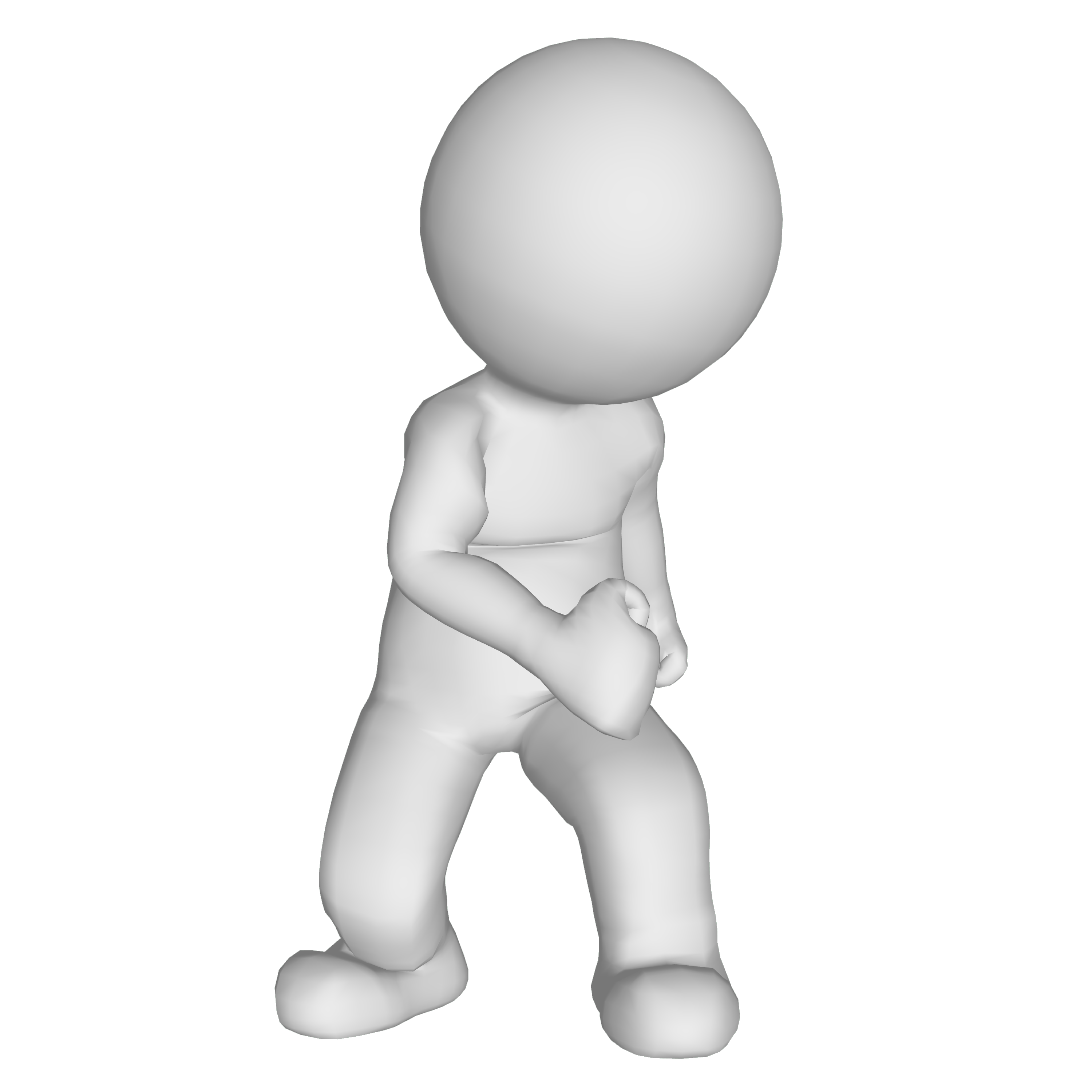 3dmodel, 2K, 3dmodelman, studio shot, white background, render, standing, balloon, human representation, still life, close-up, copy space, angry, vulnerability, Phone HD Wallpaper