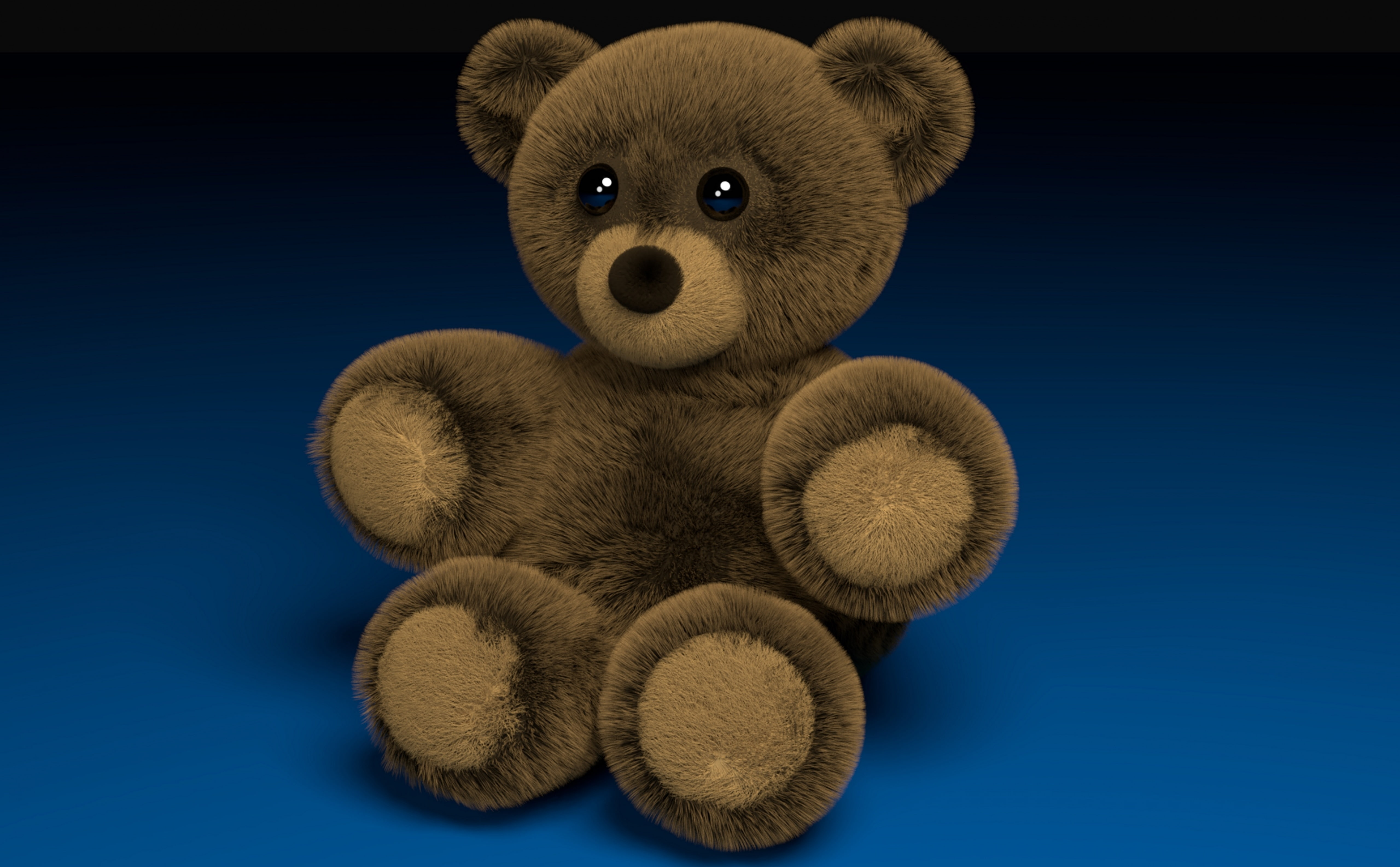 toy, Furry, Cute, 3Dmodel, 5K, Teddy, Bear, HD Wallpaper