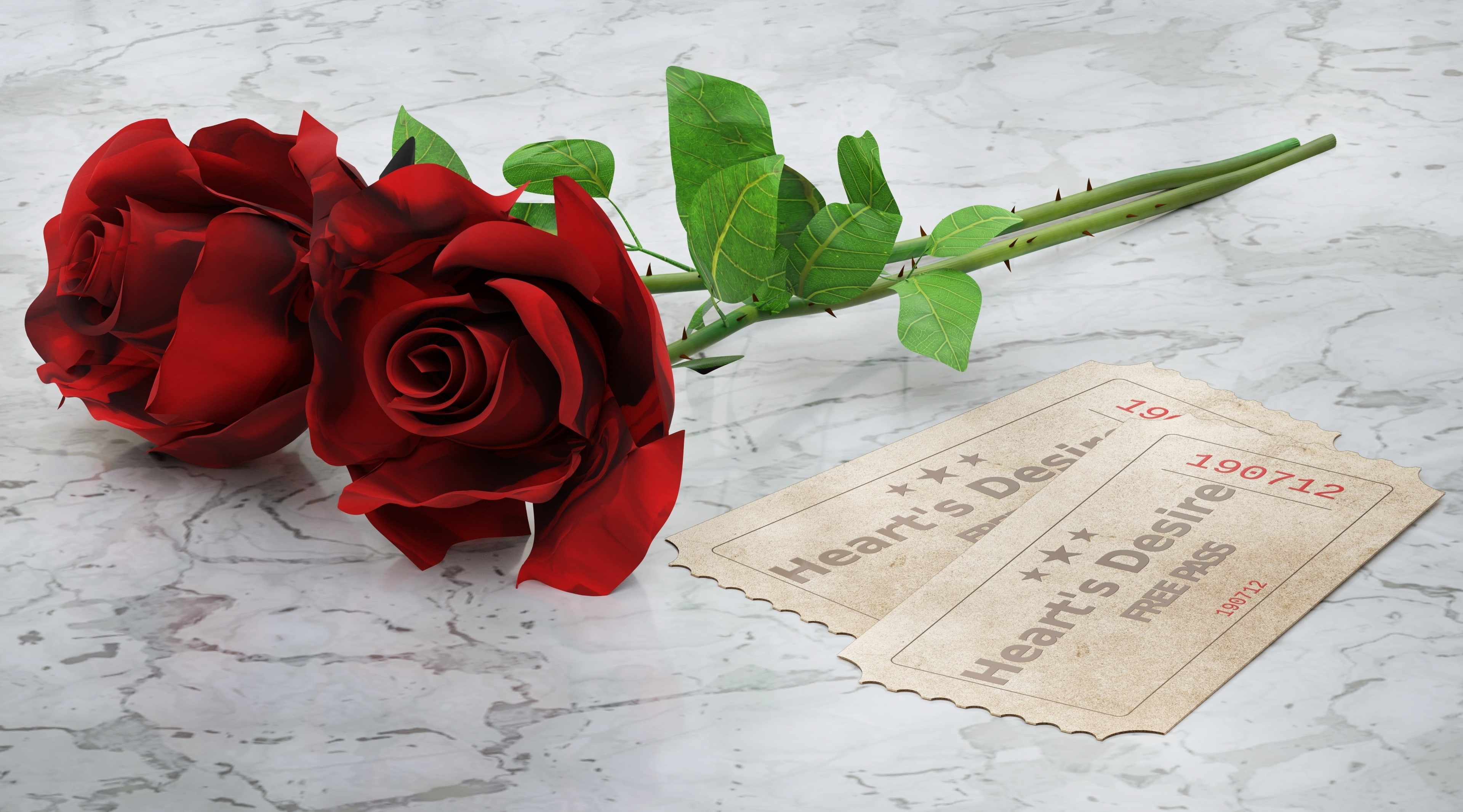 beauty in nature, bouquet, inflorescence, two, paper, high angle view, redroses, nature, flower head, Flowers, plant, vulnerability, rose - flower, red, HD Wallpaper