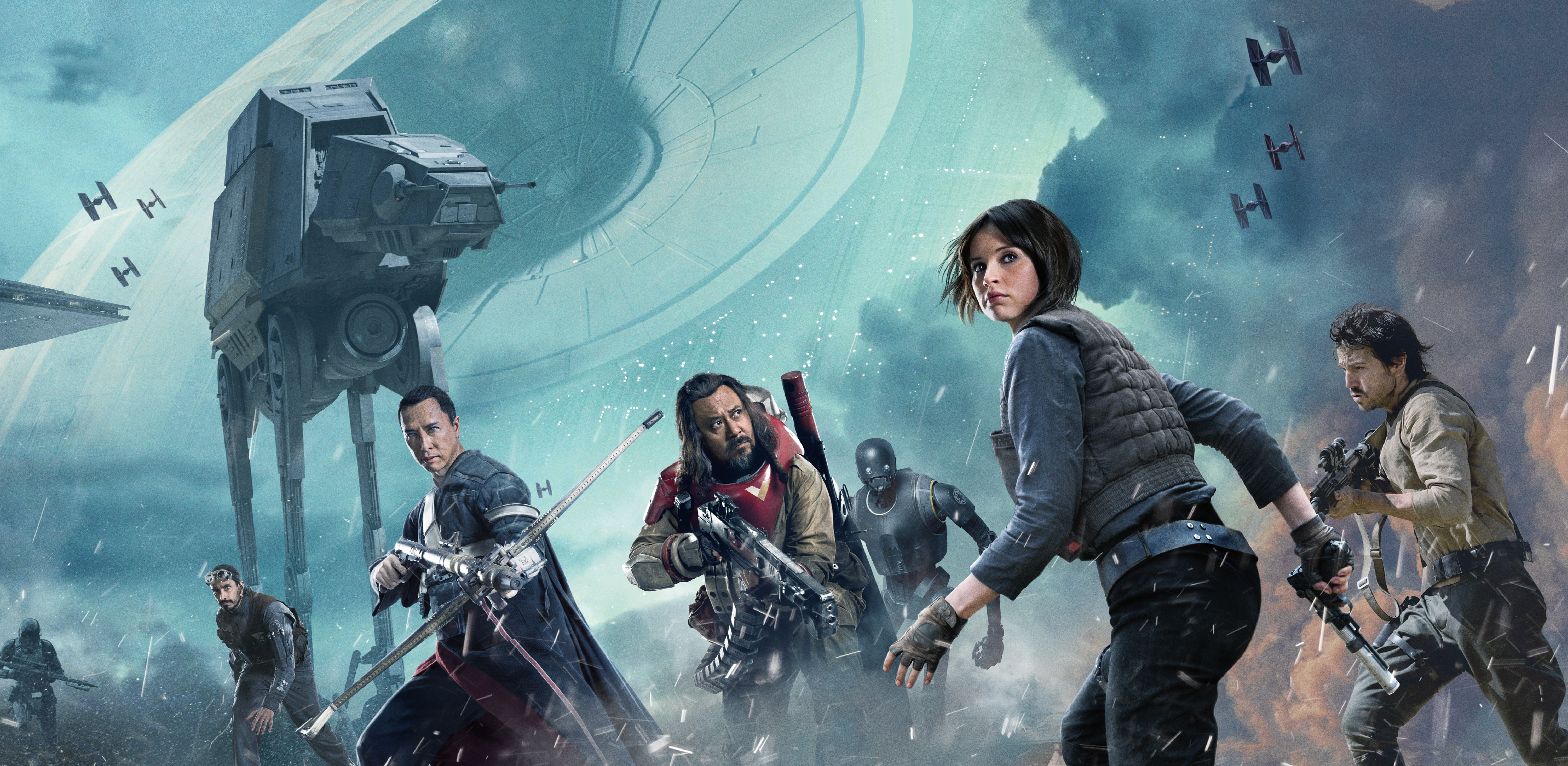 Rogue One: A Star Wars Story, Donnie Yen, Felicity Jones, 5K, 2016 Movies, 5K, HD, HD Wallpaper