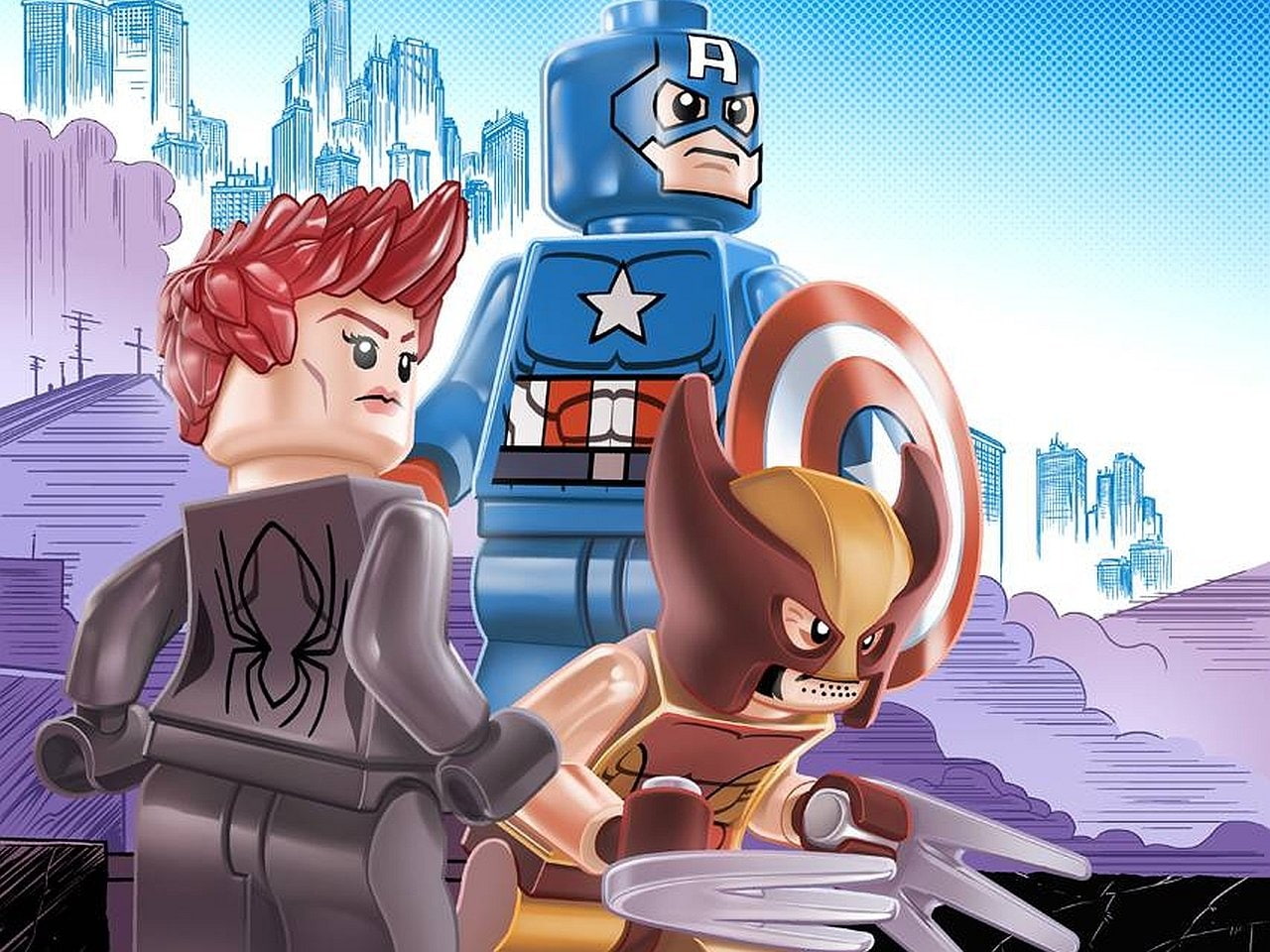 Wolverine, Uncanny Avengers, Comics, Black Widow, 720P, Captain America, HD Wallpaper