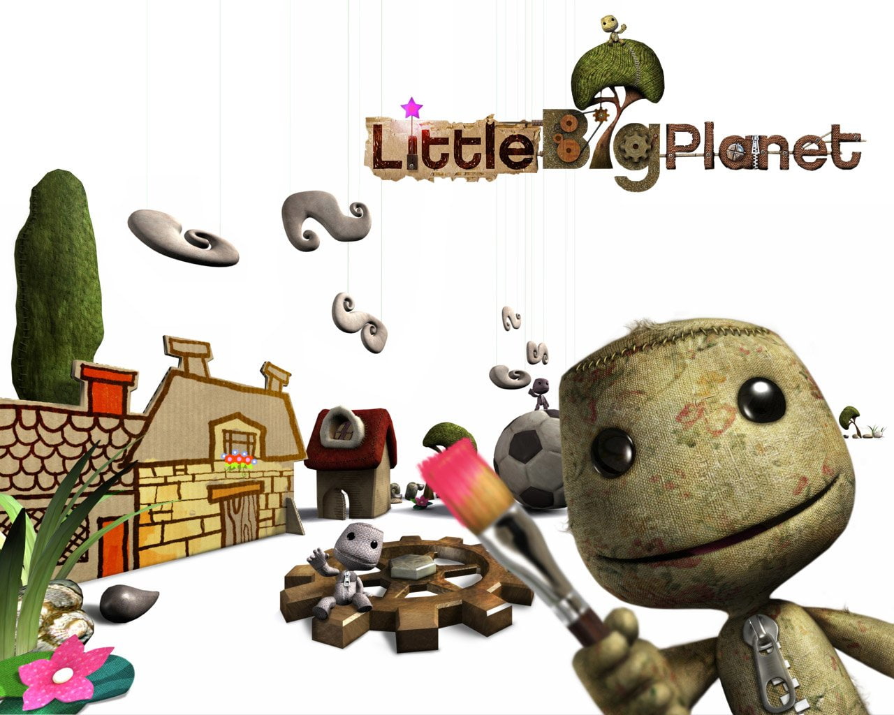 planet, big, LittleBigPlanet, little, 720P, digital, HD Wallpaper
