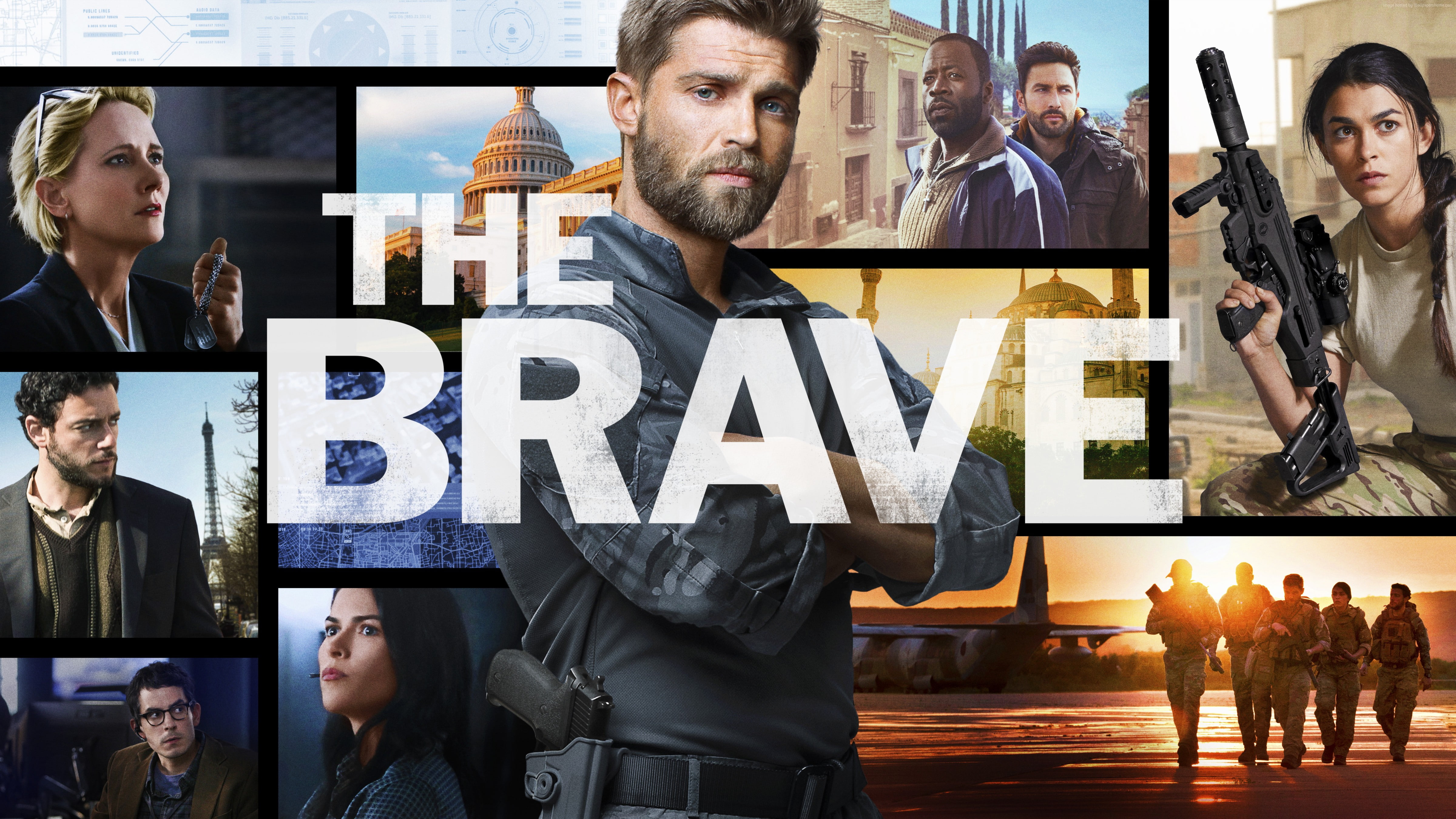 The Brave Season 1, 4K, Anne Heche, Mike Vogel, 4K, Natacha Karam, TV Series, HD Wallpaper