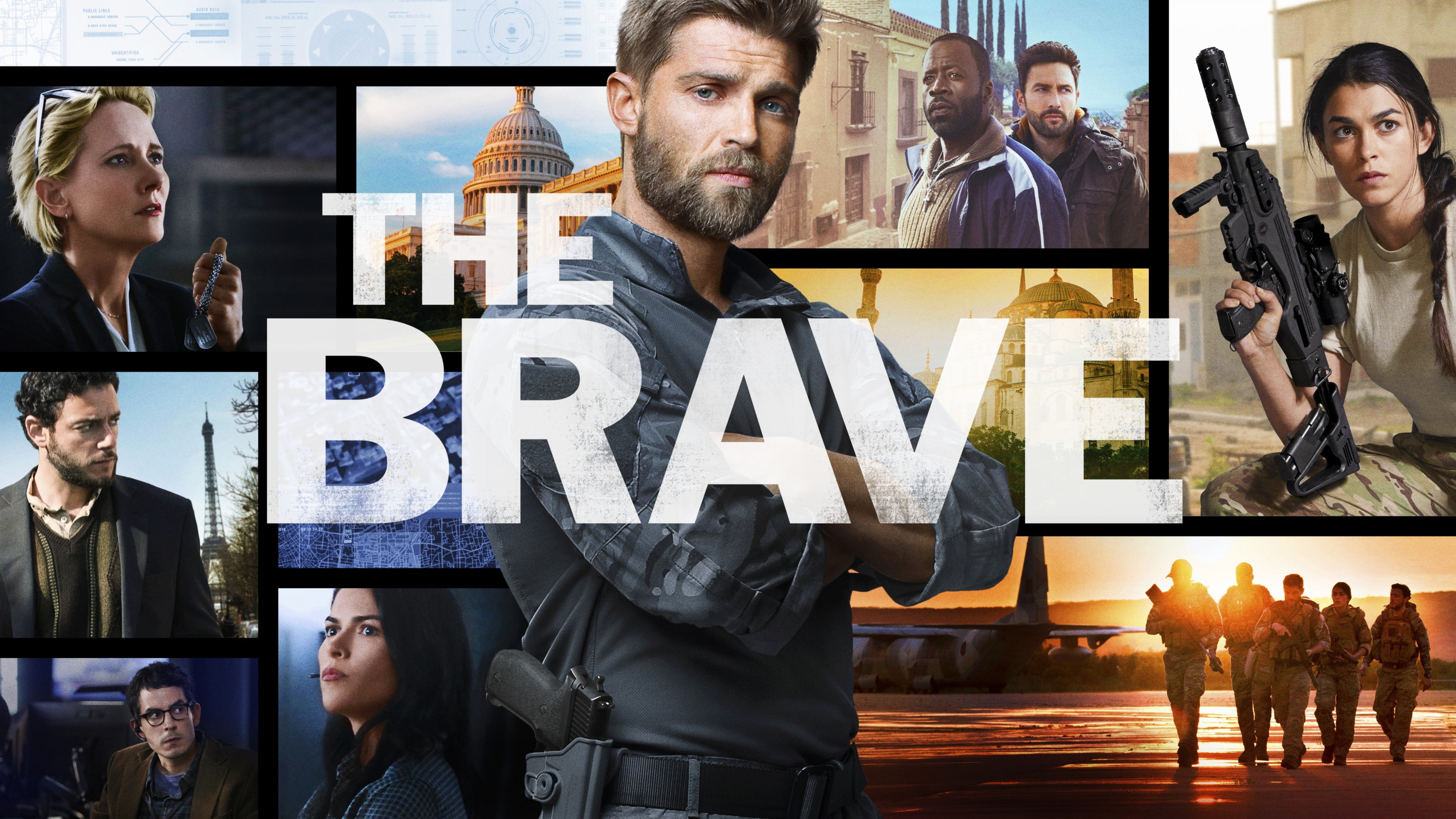 TV Series, The Brave Season 1, brace, Anne Heche, 4k, Mike Vogel, 4K, Natacha Karam, cover, HD Wallpaper