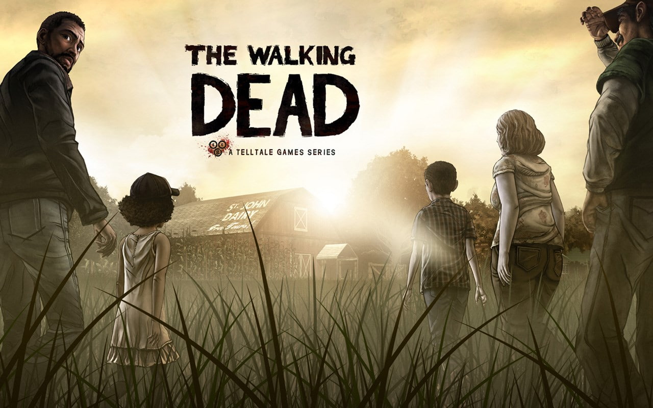 grass, social issues, crowd, 720P, people, sky, group of people, sign, men, architecture, standing, the walking dead season 1, government, adult, outdoors, HD Wallpaper