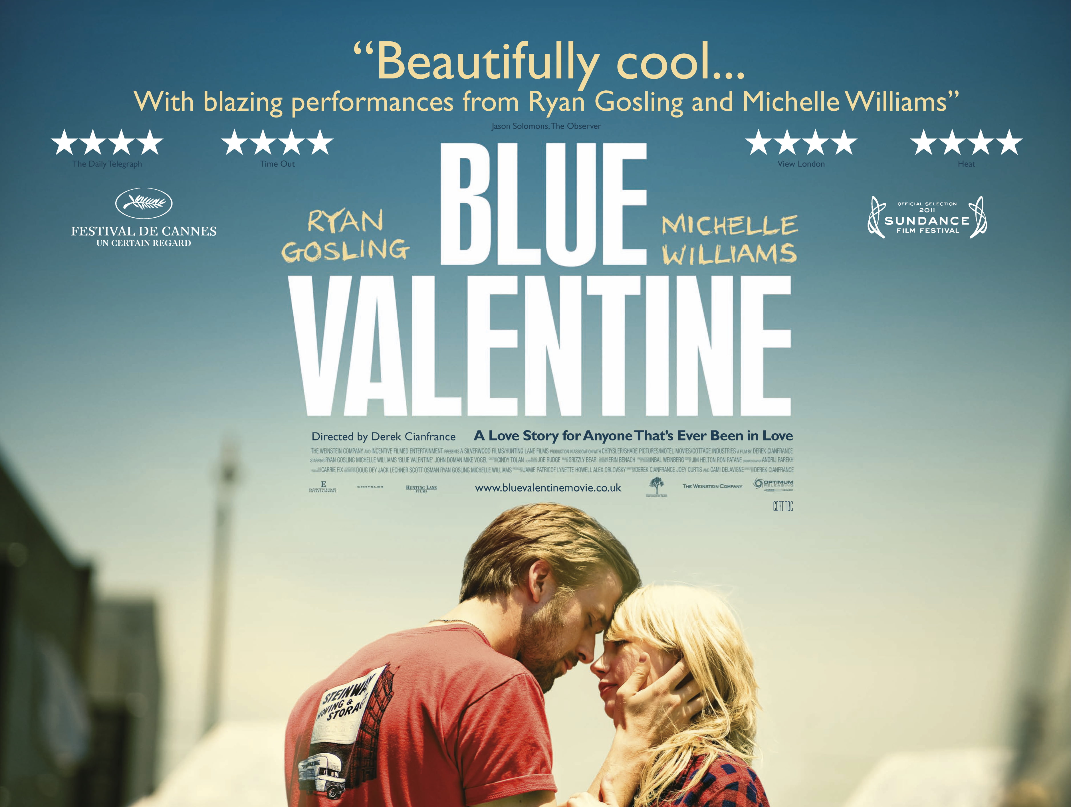 Movie, Michelle Williams, 2K, Ryan Gosling, Blue Valentine, HD Wallpaper