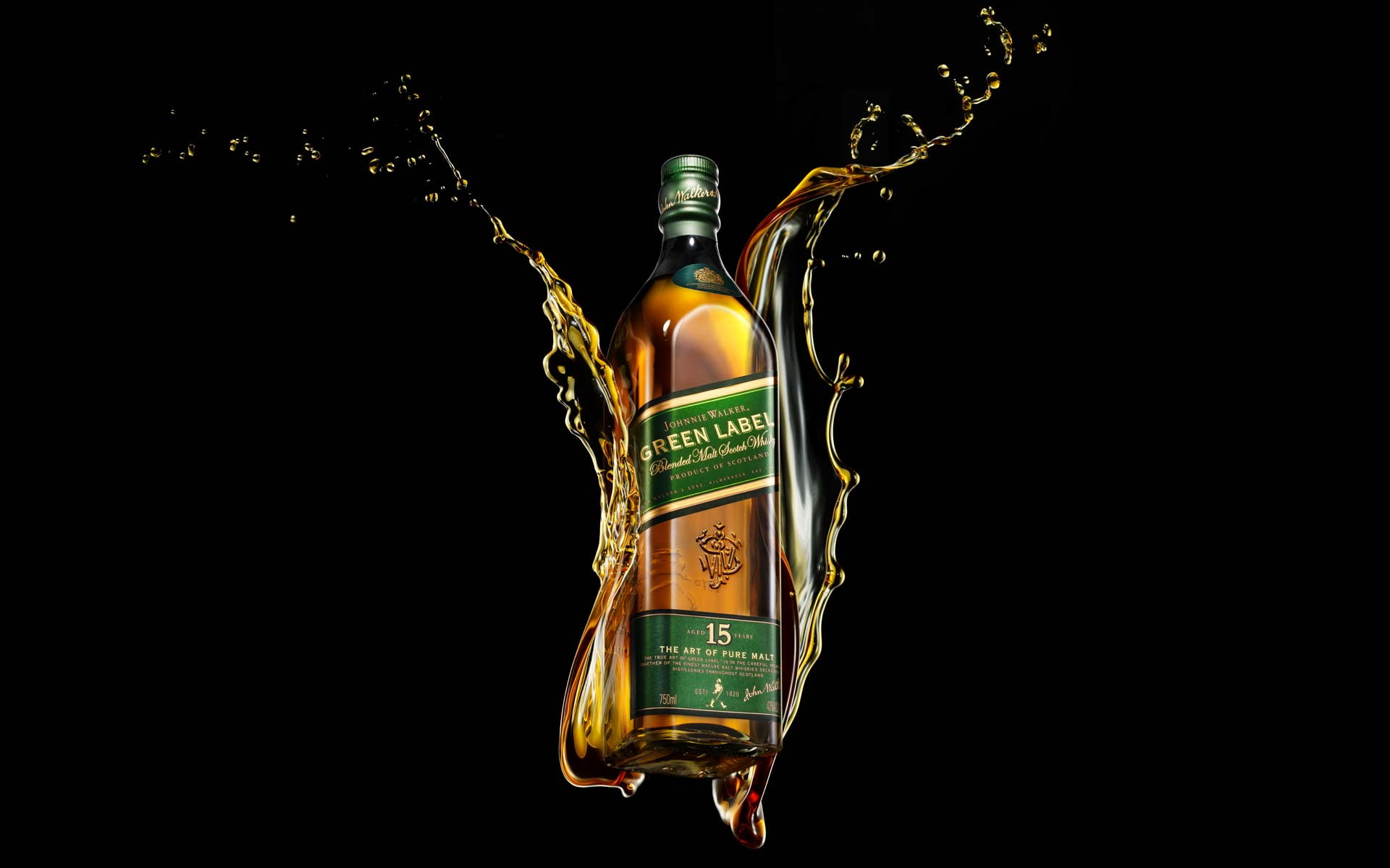 scotch, walker, johnnie, alcohol, 1080P, whiskey, HD Wallpaper