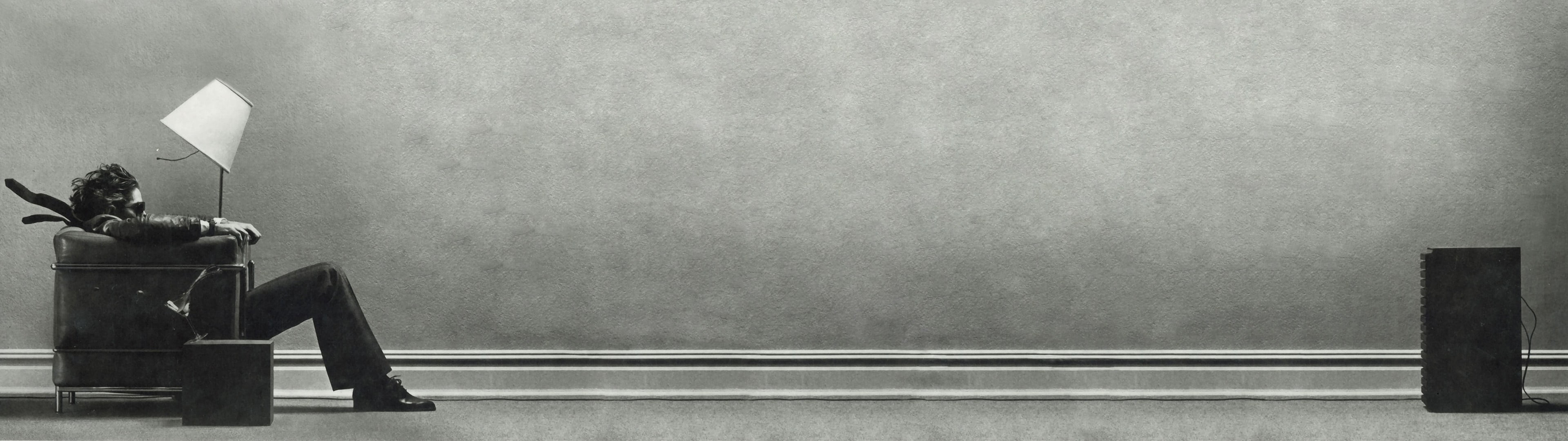 people, indoors, bench, copy Space, seat, one Person, flooring, businessman, adult, black And White, man, lamp, 4K, digital art, men, armchair, business, HD Wallpaper