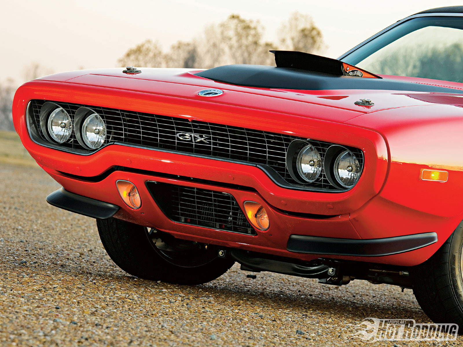 gtx, 720P, hot, cars, muscle, 1972, headlight, rod, plymouth, HD Wallpaper