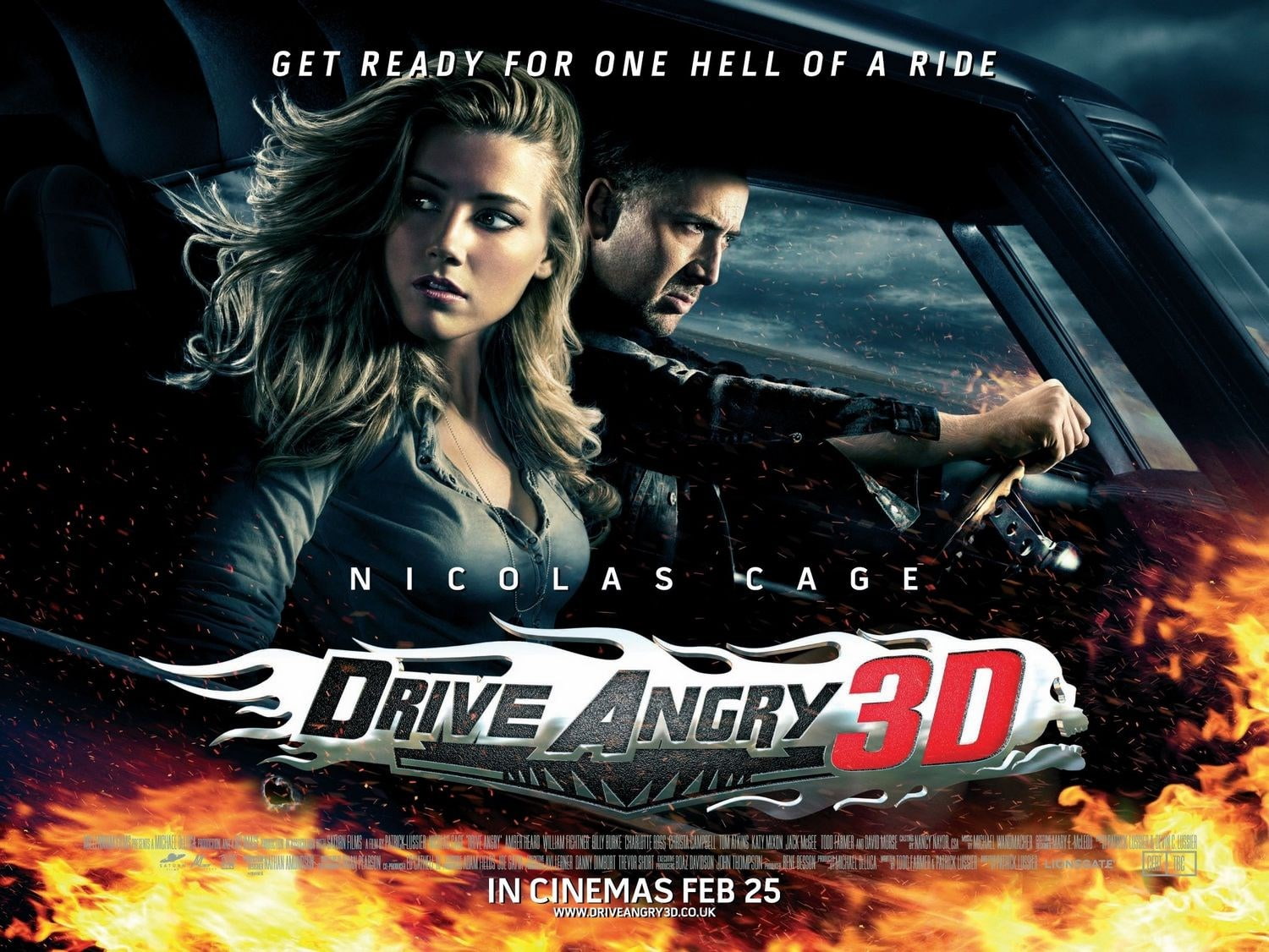 720P, drive angry, HD Wallpaper