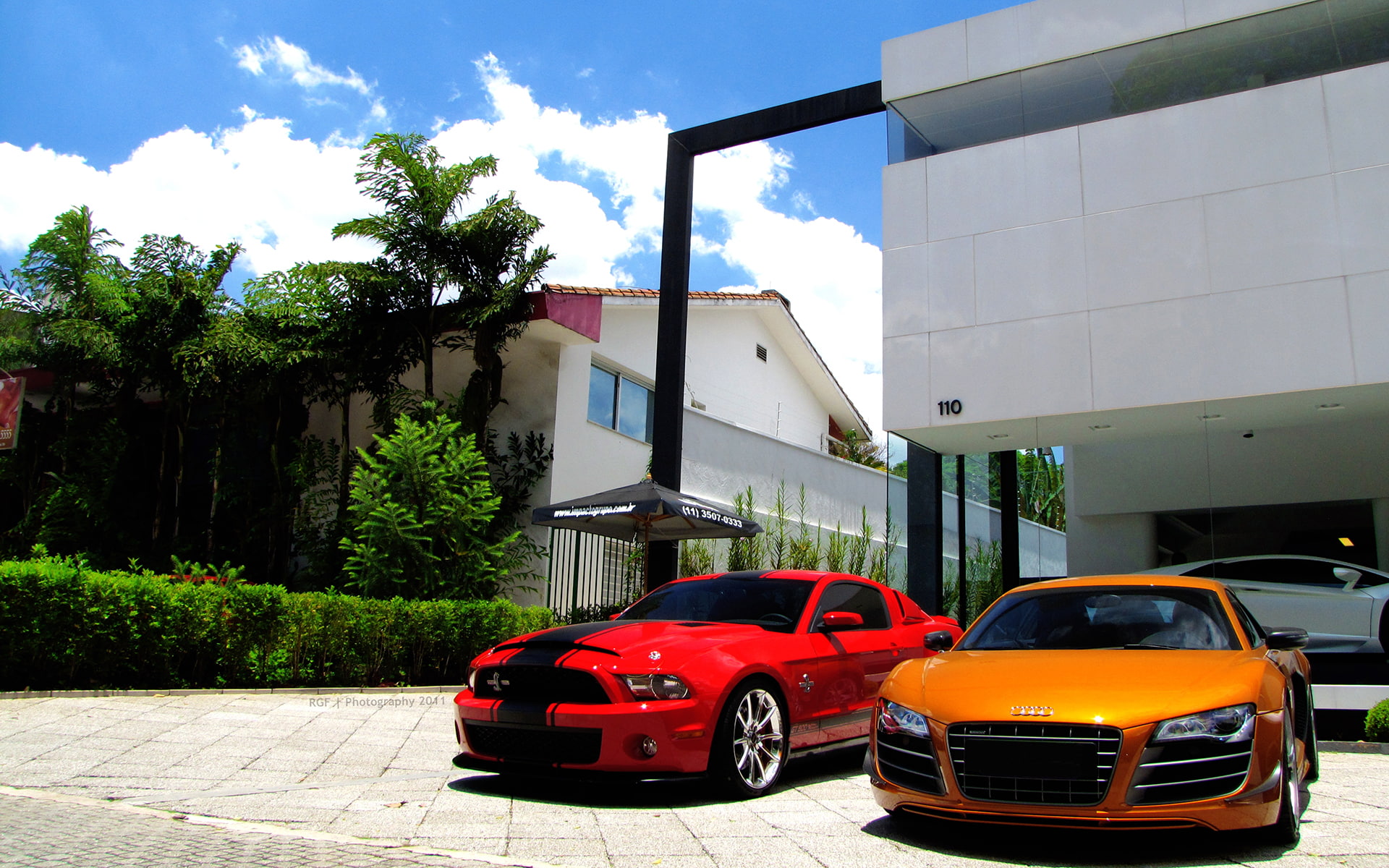 aventador lp700-4, home, shelby gt500, Lamborghini aventador, orange, trees, Shelby гт500, red, 1080P, reflection, Audi R8, white, lamborghini, HD Wallpaper