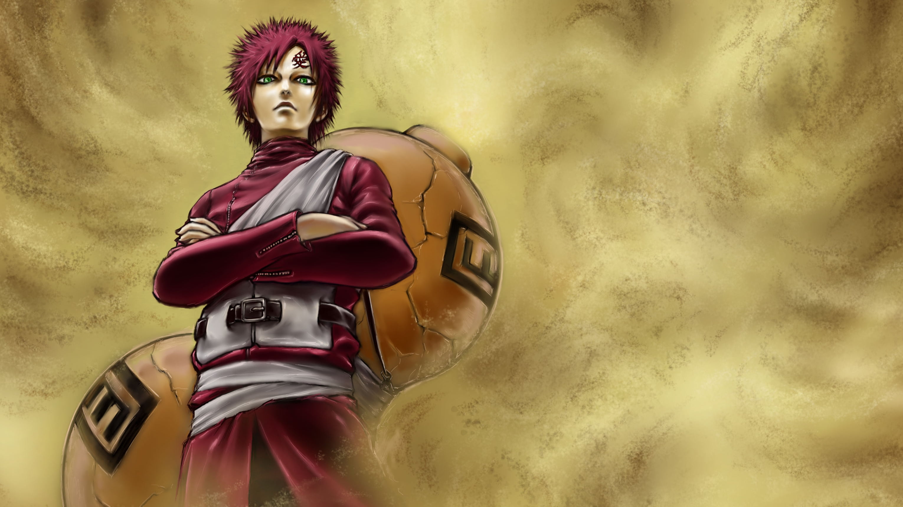 Gaara (Naruto), 2K, Naruto, HD Wallpaper