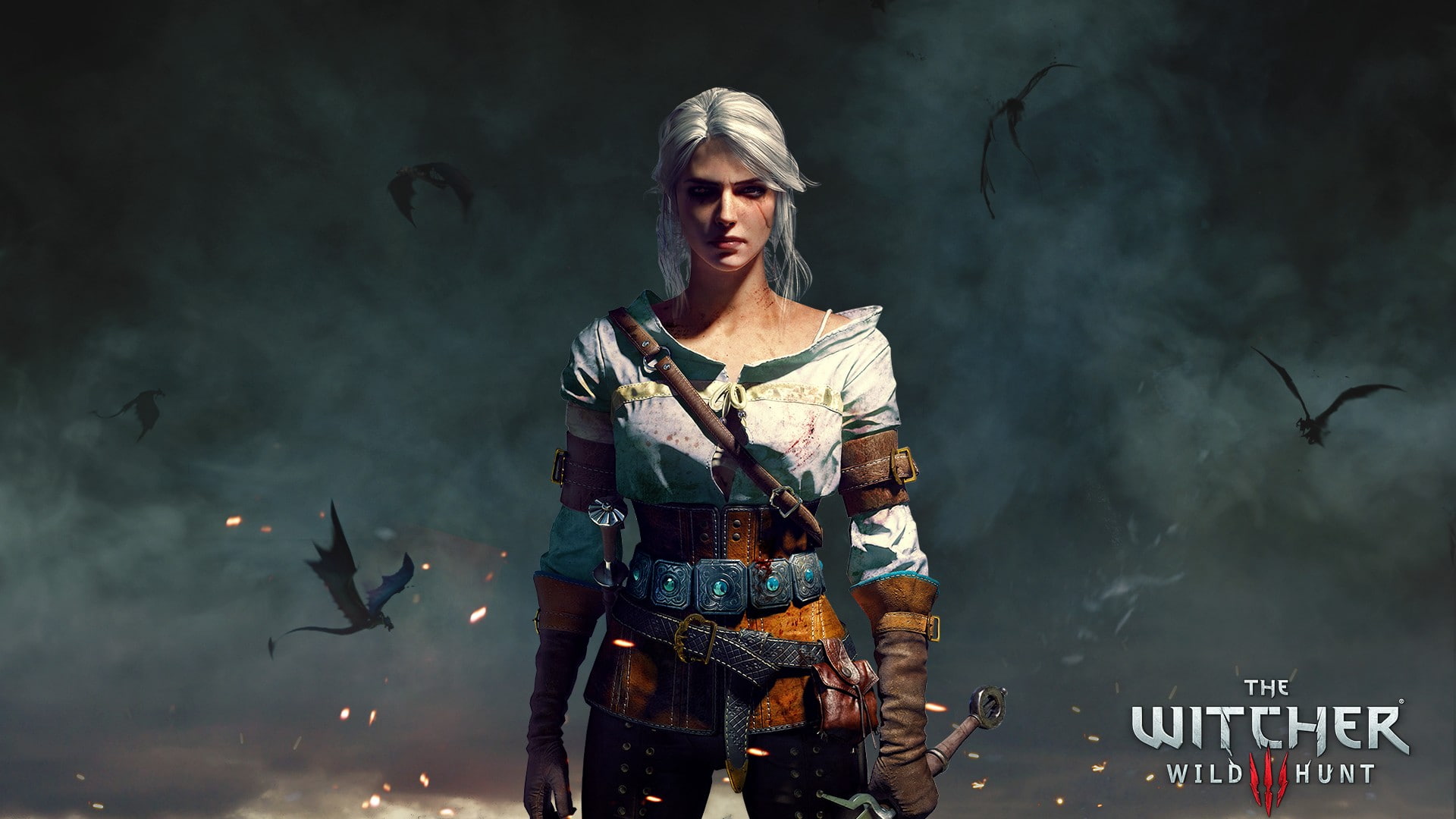 Ciri, video games, The Witcher 3: Wild Hunt, The Witcher, 1080P, Cirilla Fiona Elen Riannon, HD Wallpaper