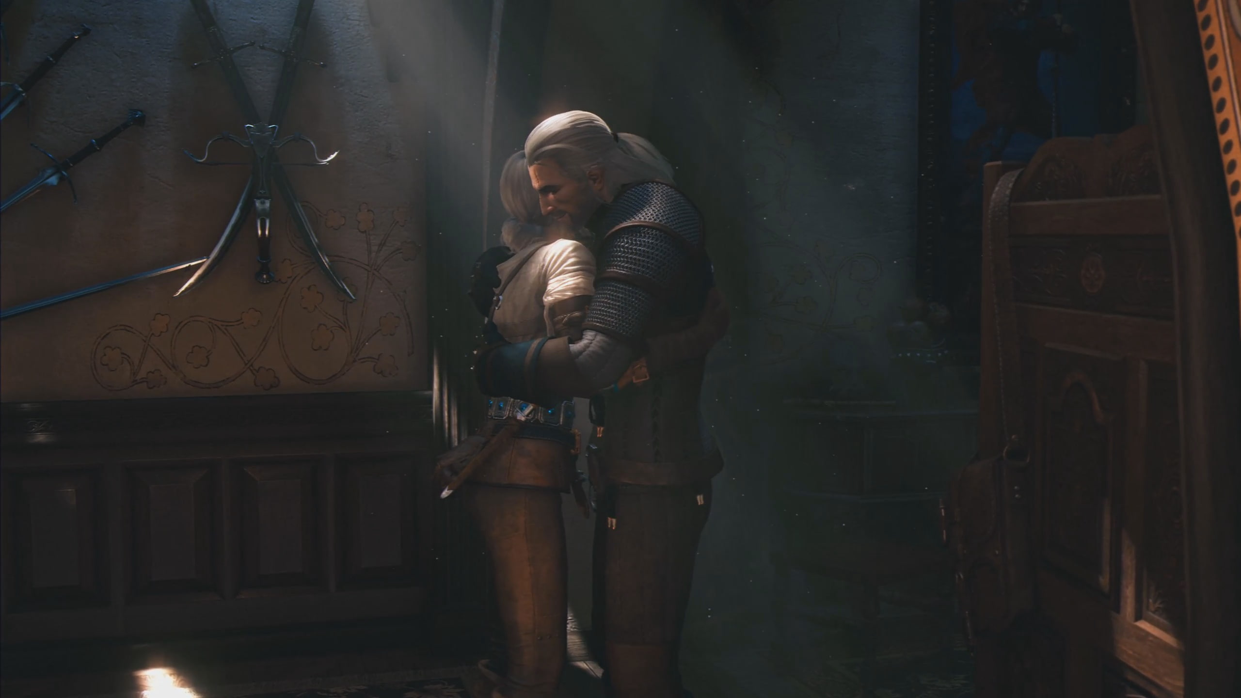2K, Geralt of Rivia, video games, The Witcher 3: Wild Hunt, Ciri, HD Wallpaper