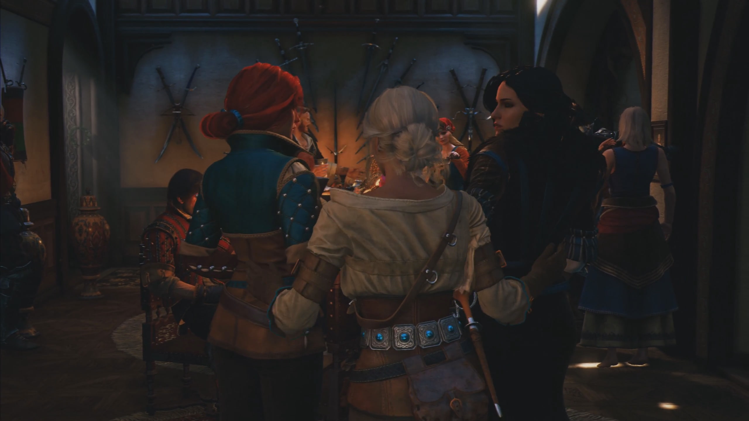 2K, The Witcher 3: Wild Hunt, Ciri, Geralt Of Rivia, Yennifer, HD Wallpaper