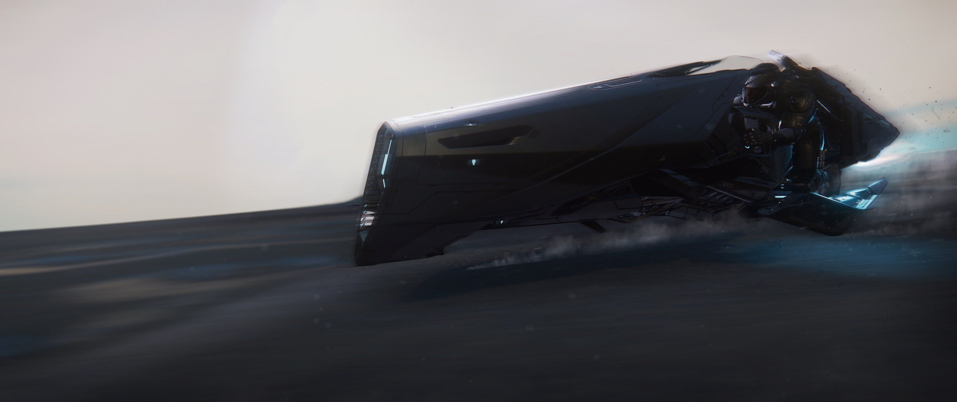 Nox, desert, 4K, science fiction, hovercraft, aopoa, PC gaming, Star Citizen, HD Wallpaper