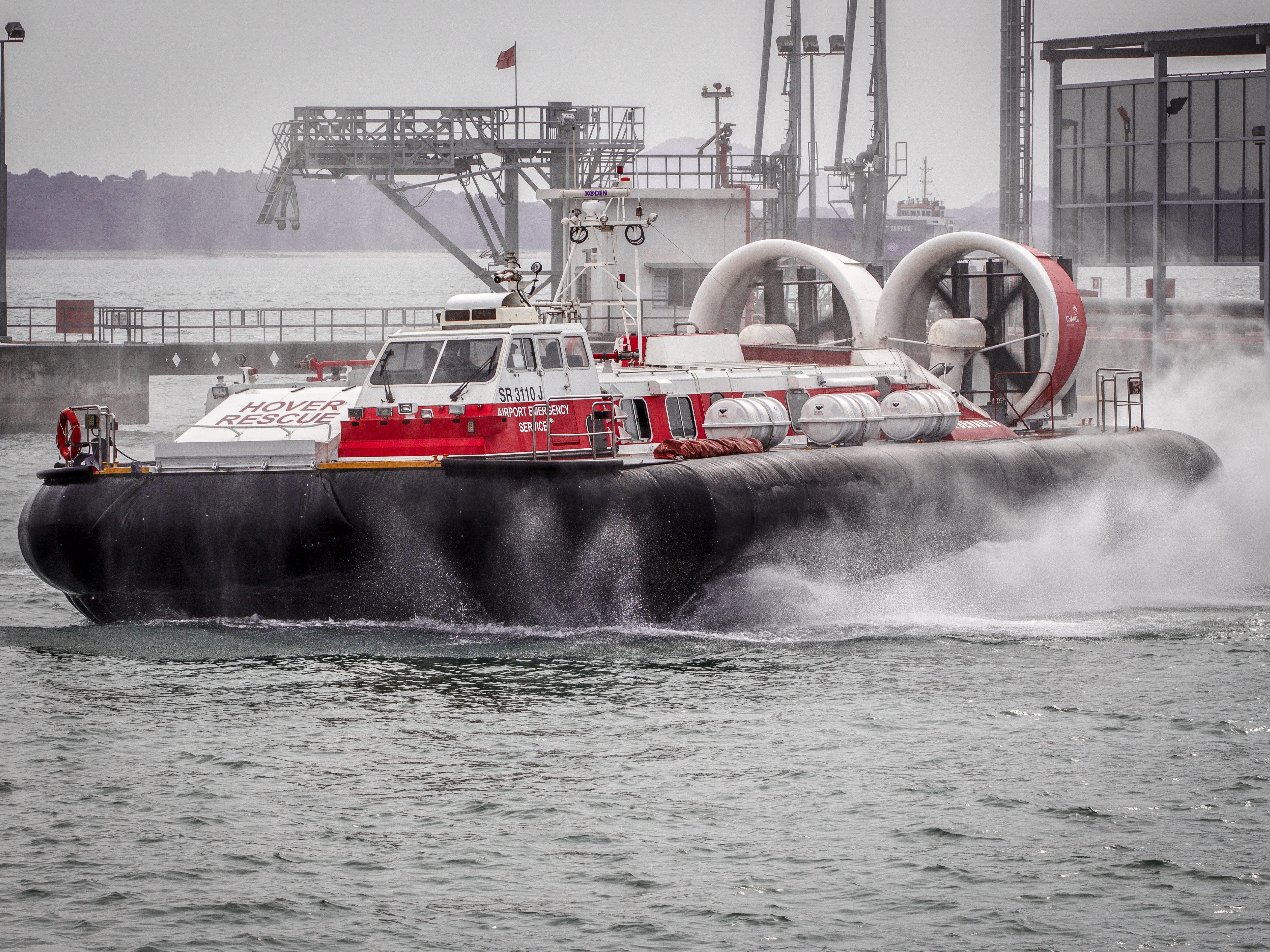 motion, mode of transportation, nautical vessel, emergency, nature, transportation, waterfront, no people, day, outdoors, business, sea, architecture, flowing water, HD Wallpaper