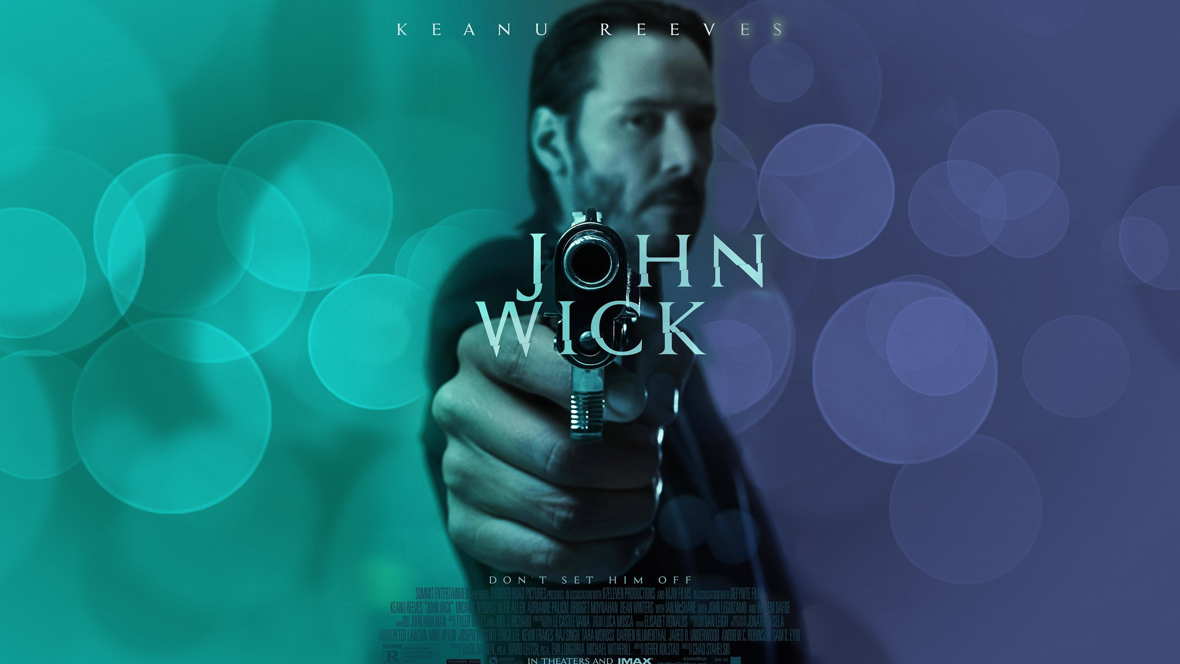 poster, john, reeves, wick, 4K, movie, keanu, HD Wallpaper