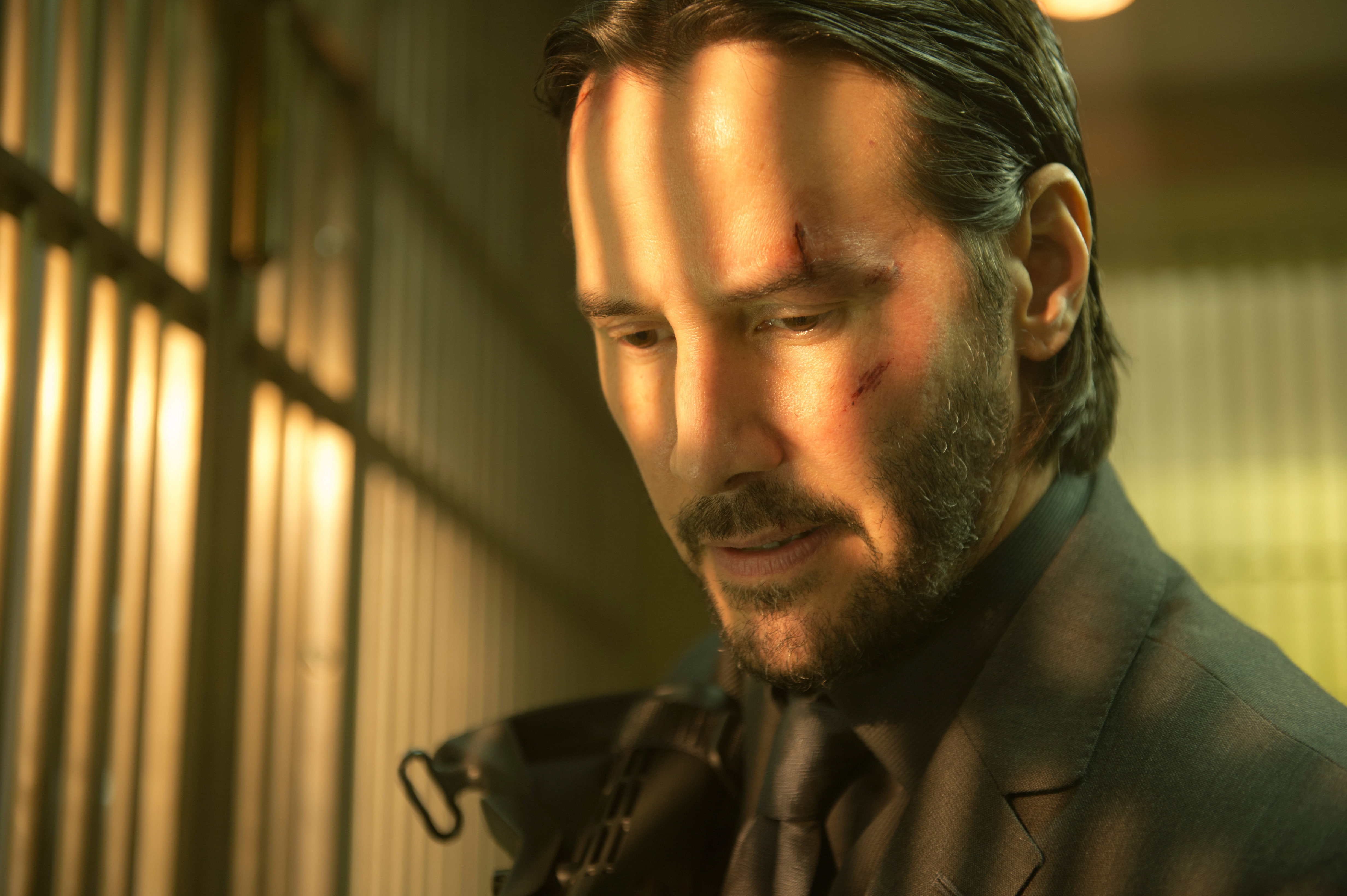 John Wick, Keanu Reeves, portrait, 4K, HD Wallpaper