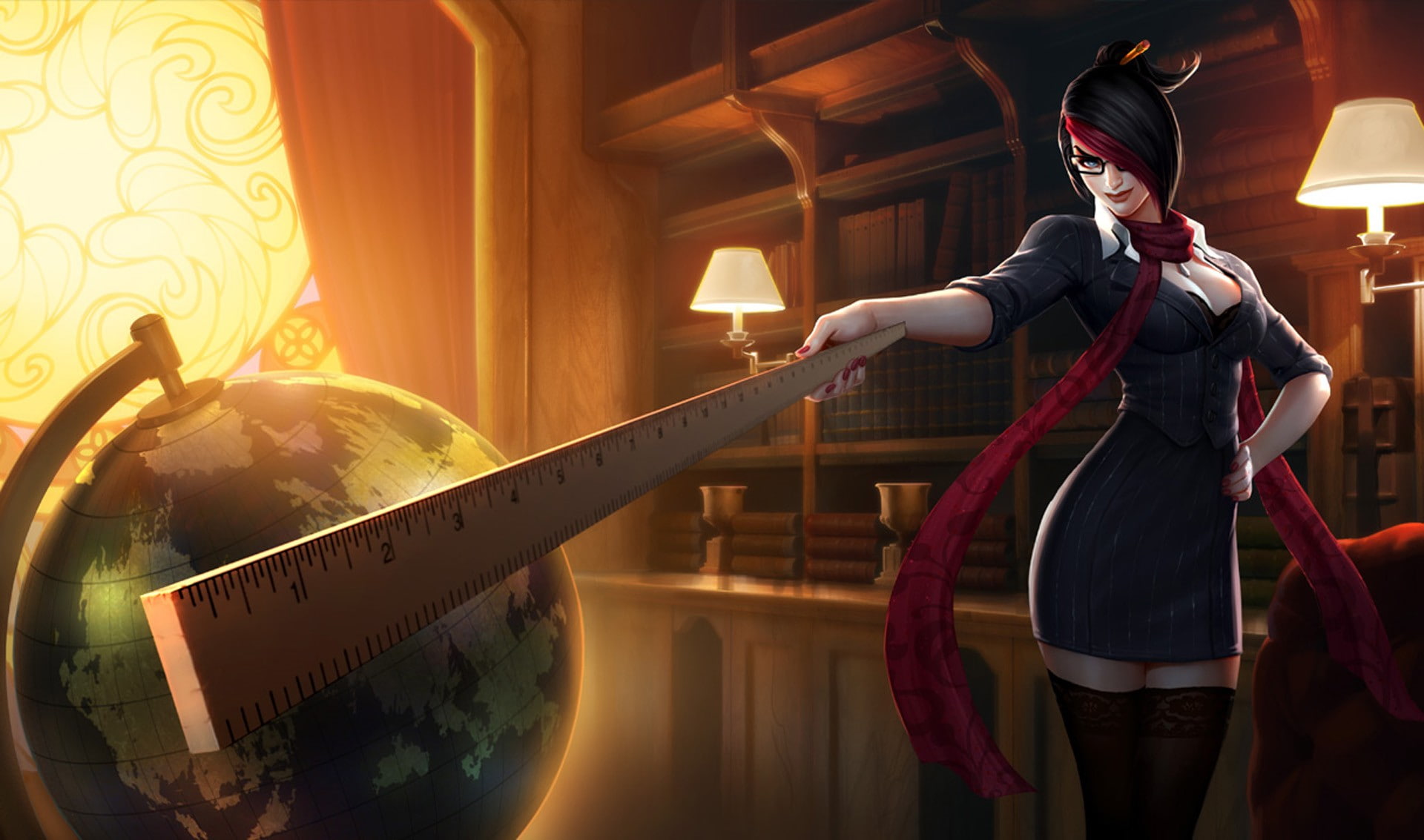 1080P, legends, league, ruler, globe, fiora, HD Wallpaper