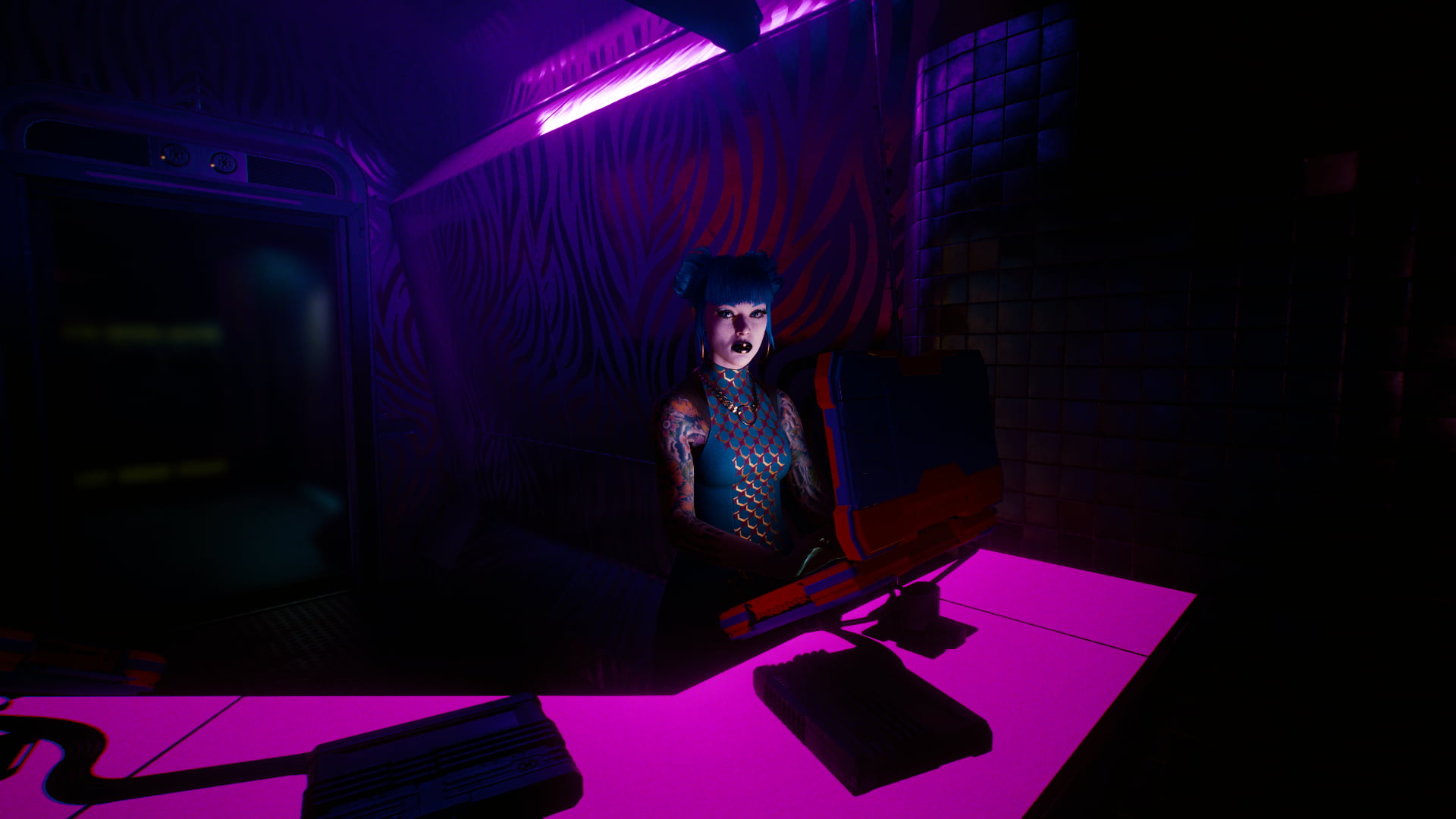 NightCity, 1080P, screen shot, Cyberpunk 2077, CD Projekt RED, HD Wallpaper
