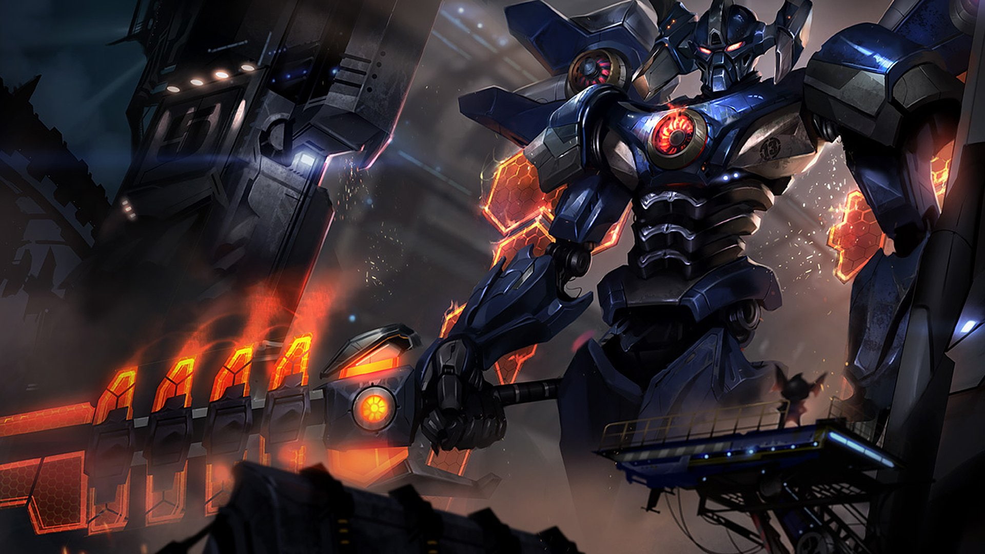 1080P, League Of Legends, Video Game, Aatrox (League of Legends), HD Wallpaper