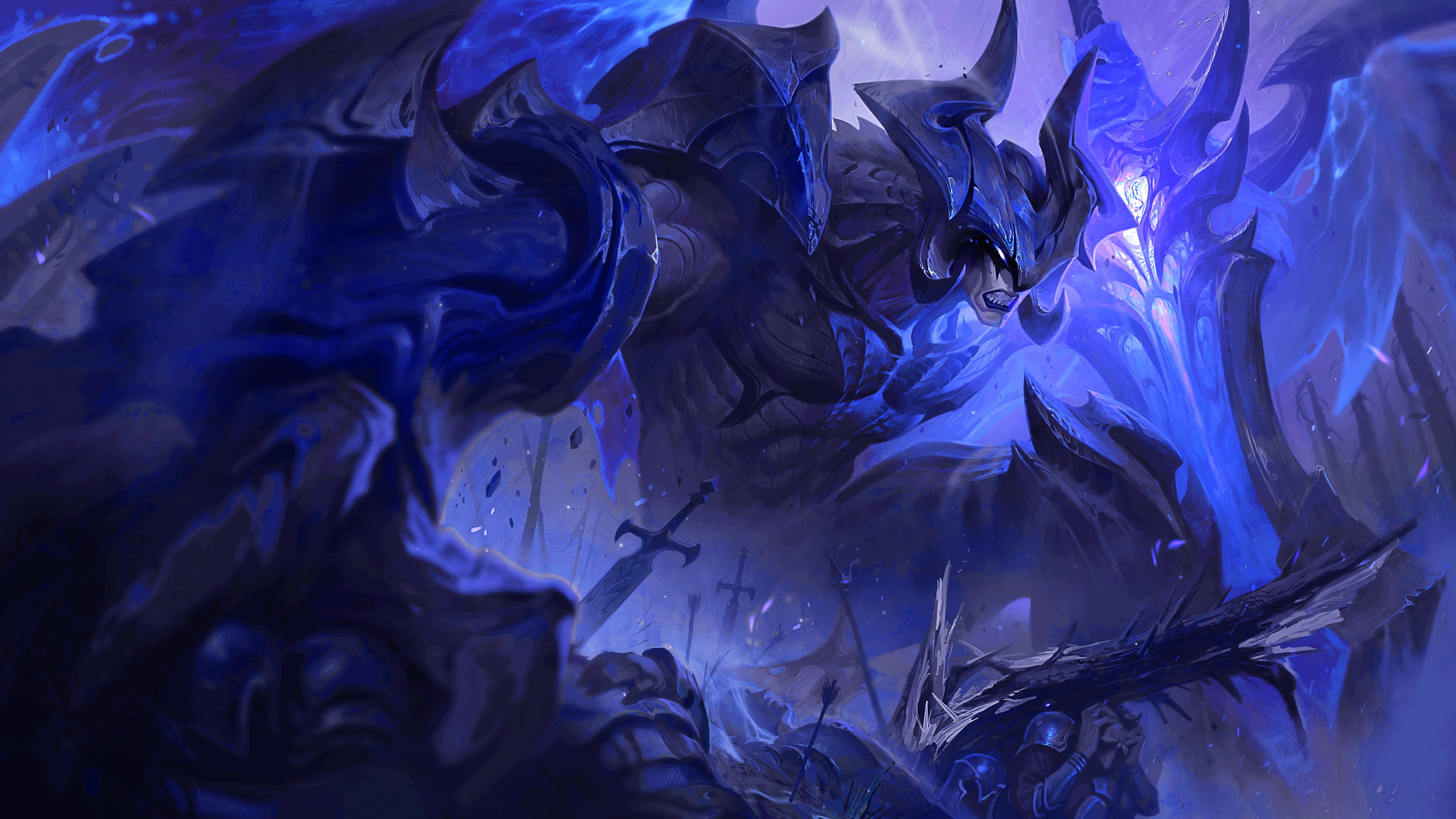 Aatrox (League of Legends), Video Game, 4K, League Of Legends, HD Wallpaper
