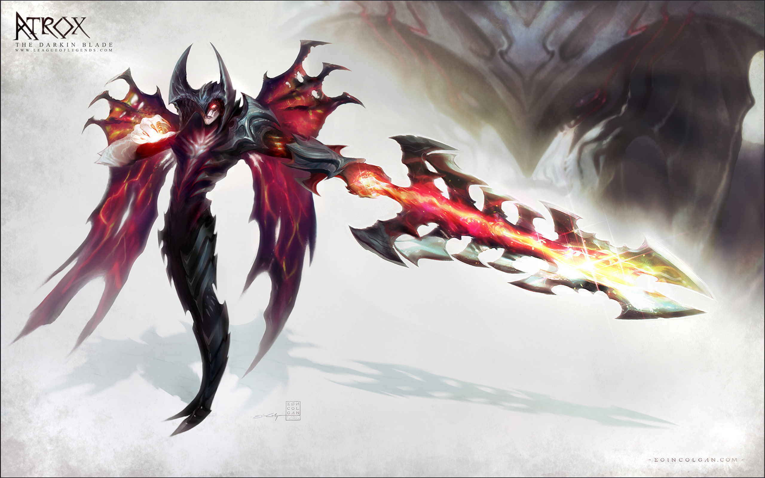 League Of Legends, 2K, Aatrox, HD Wallpaper