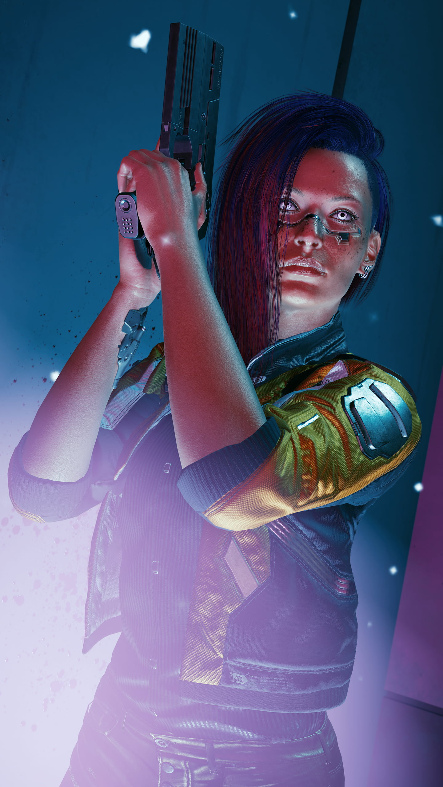 Cyberpunk 2077, 2K, reshade, Hot Sampling, PC gaming, Phone HD Wallpaper
