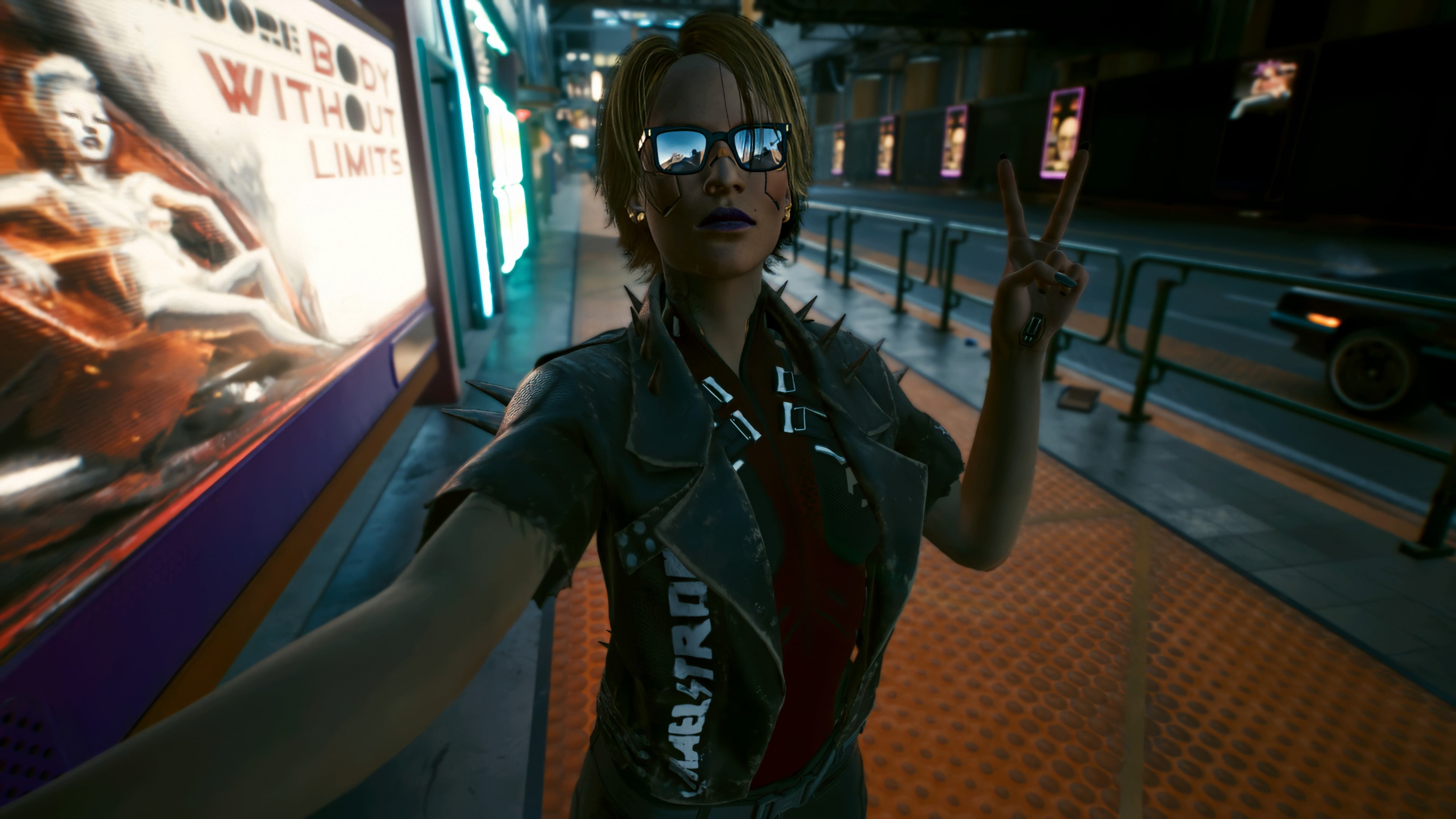 screen shot, protagonist, cyberpunk v, Cyberpunk 2077, video games, 4K, cyberpunk, HD Wallpaper