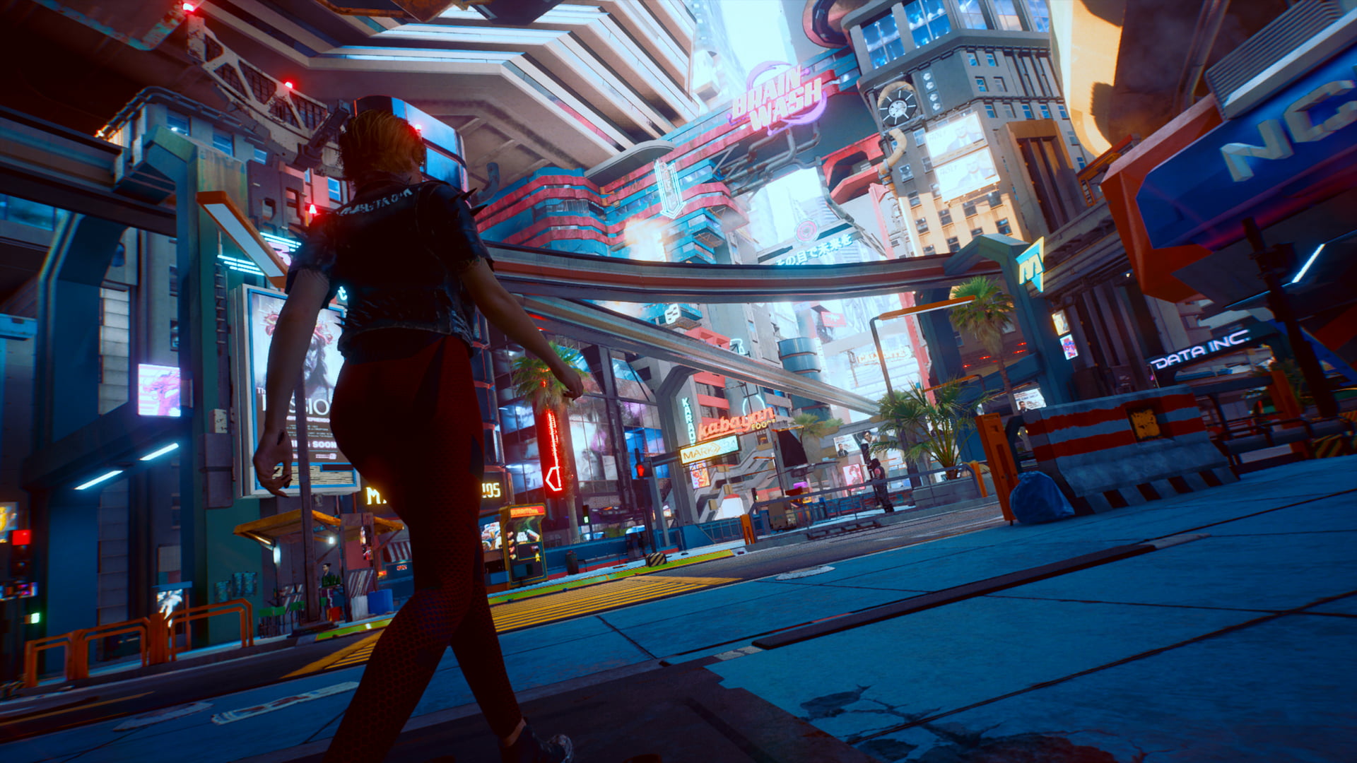 video games, screen shot, 1080P, V, Cyberpunk 2077, cyberpunk, HD Wallpaper