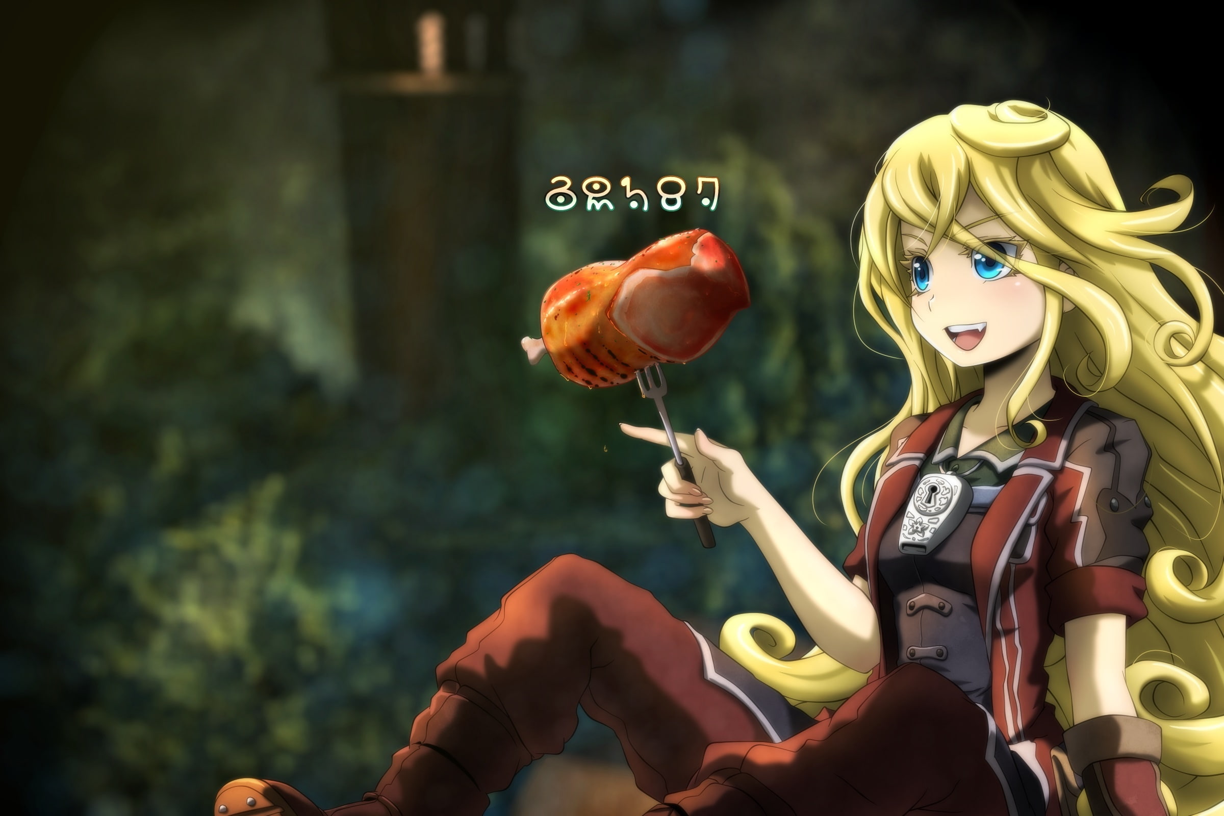 made, blonde, long, konachan, abyss, genya67, eyes, lyza, 248451, 1080P, blue, tagme, hair, com, HD Wallpaper