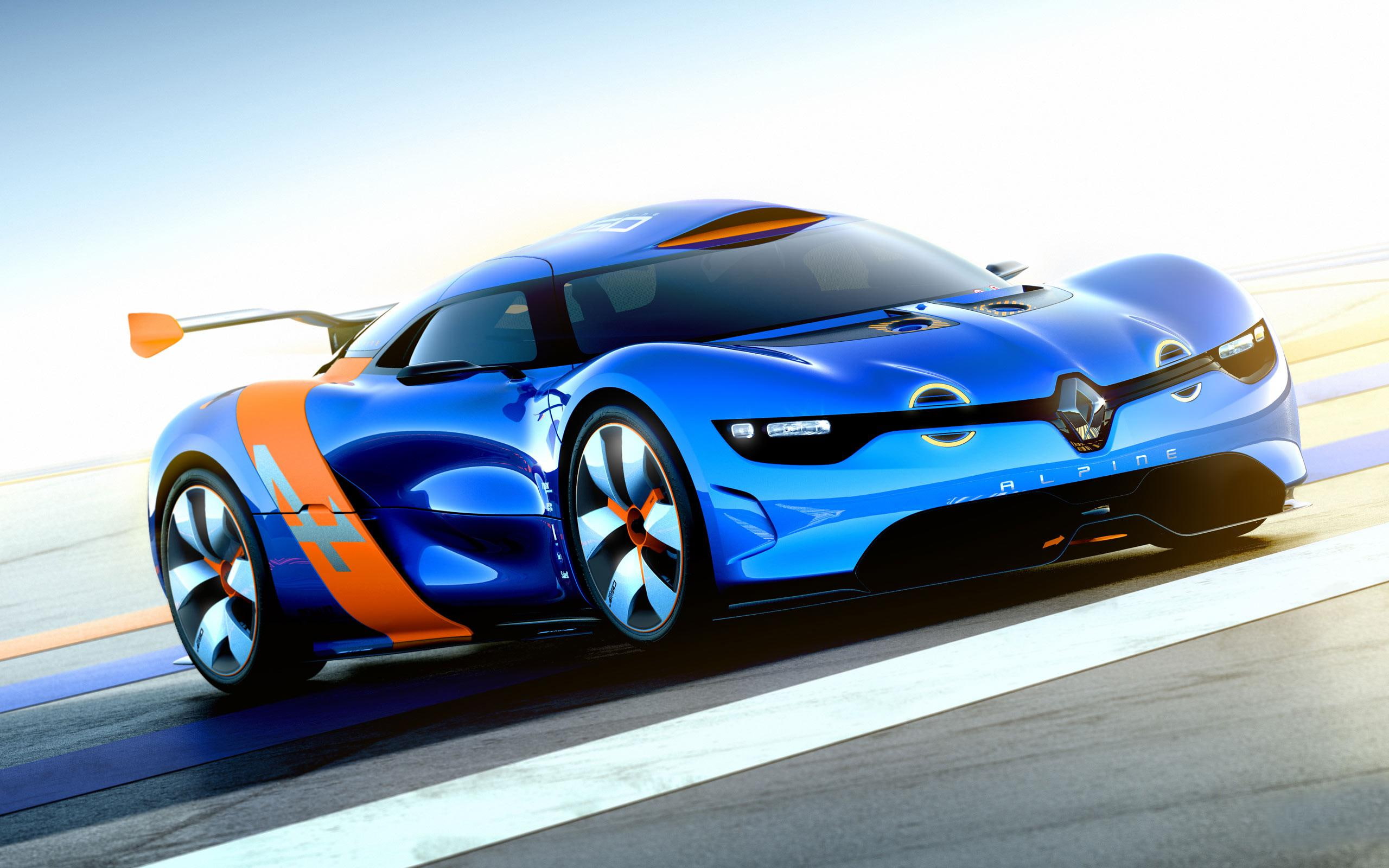 a110, cars, sports, 2K, blue, coupe, alpine, concept, renault, HD Wallpaper