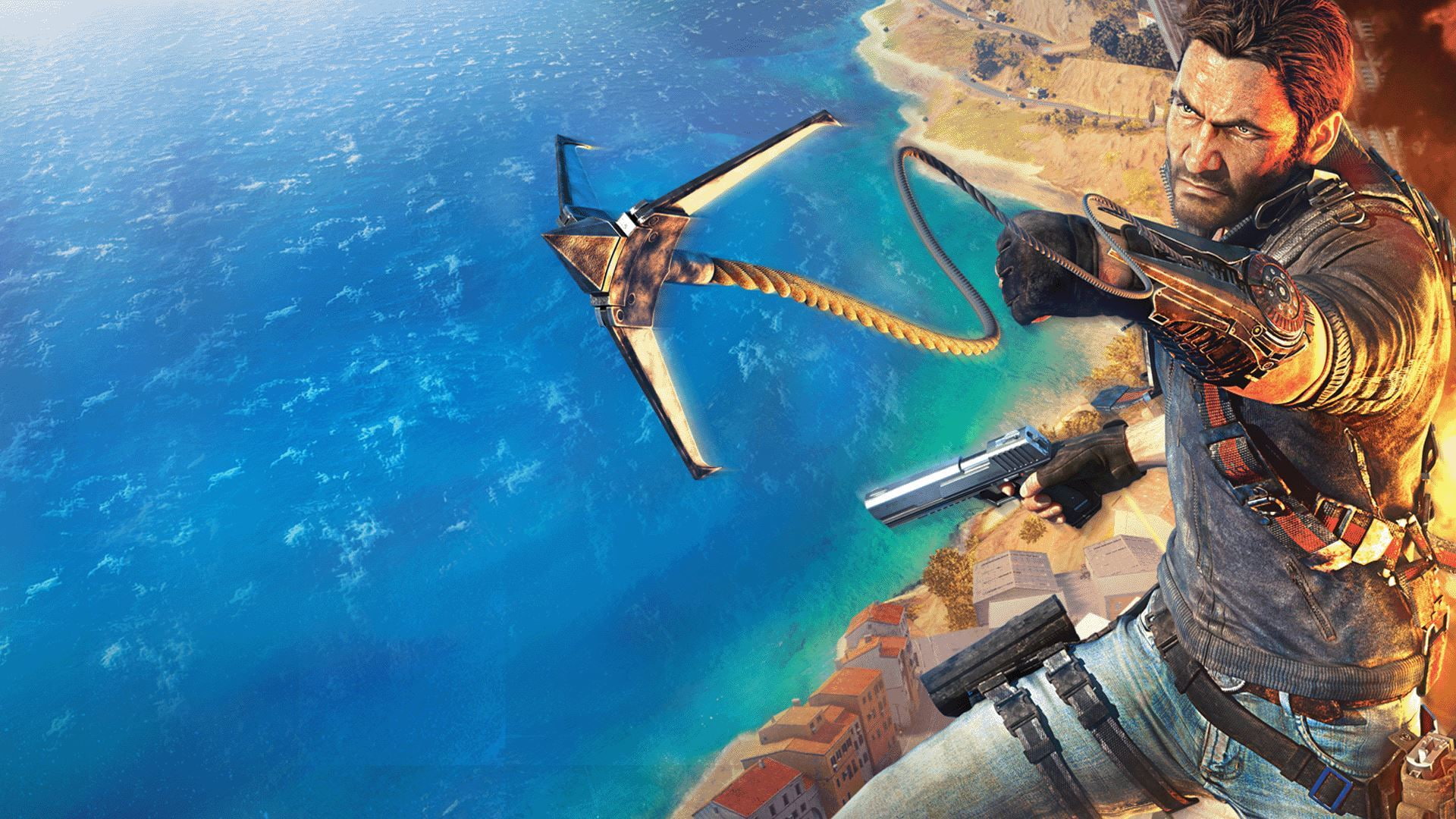 Square Enix, Just Cause 3, 1080P, Hook, Avalanche Studios, HD Wallpaper