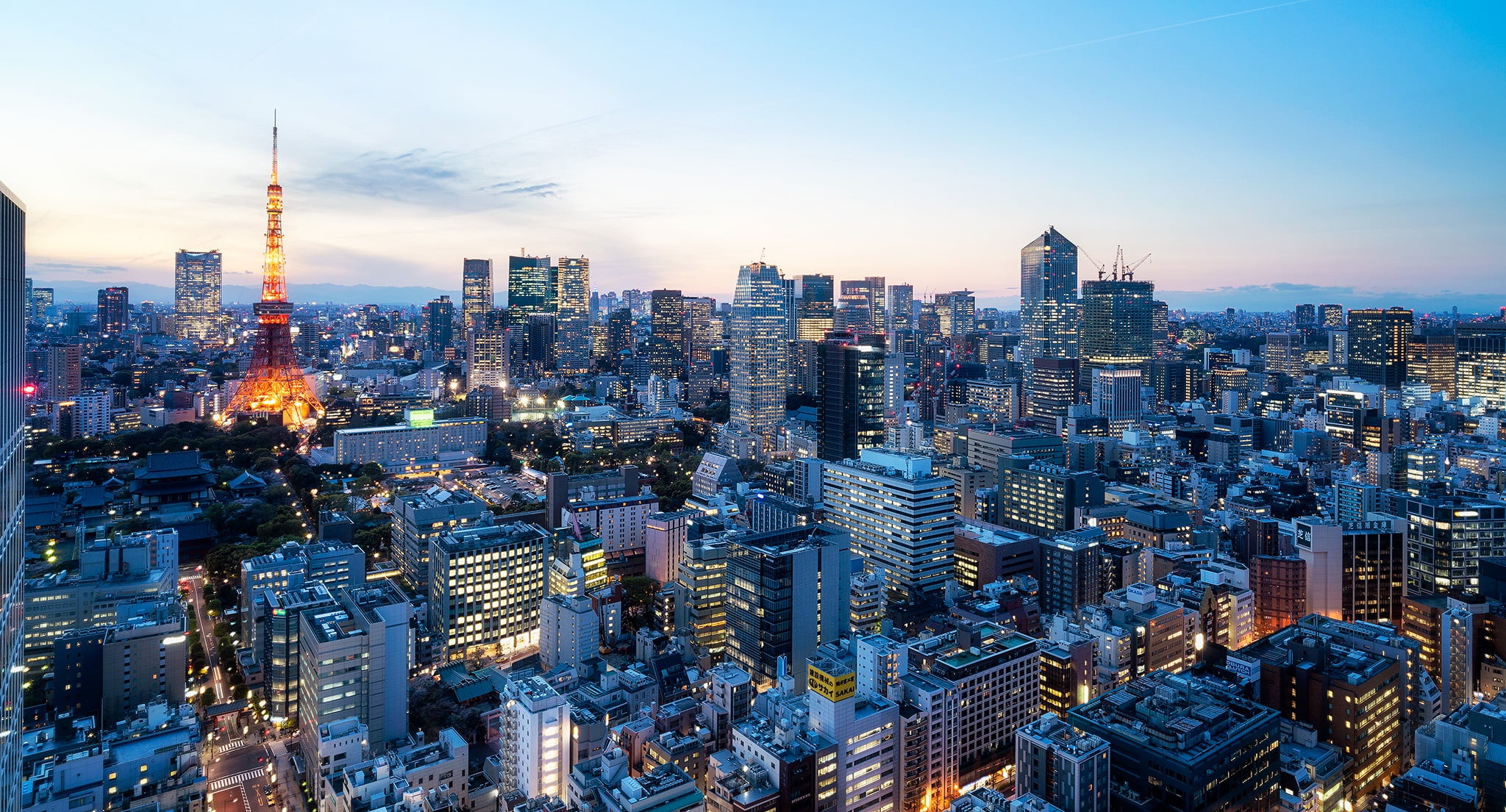 Tokyo Tower, Skyscraper, Building, Cities, City, Tokyo, 1080P, Cityscape, Japan, HD Wallpaper