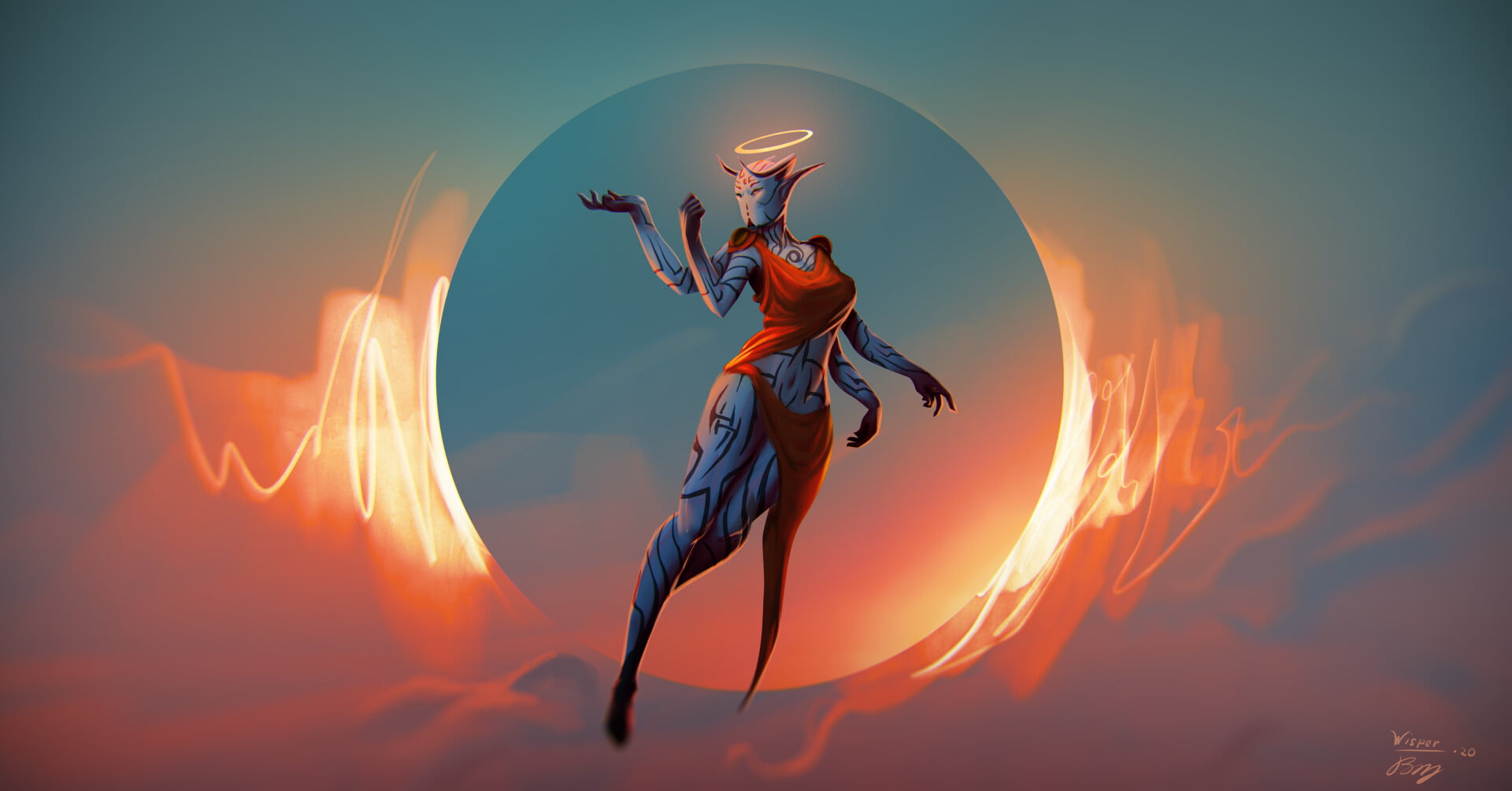 fantasy art, 1080P, digital art, Wisper (Artist), HD Wallpaper