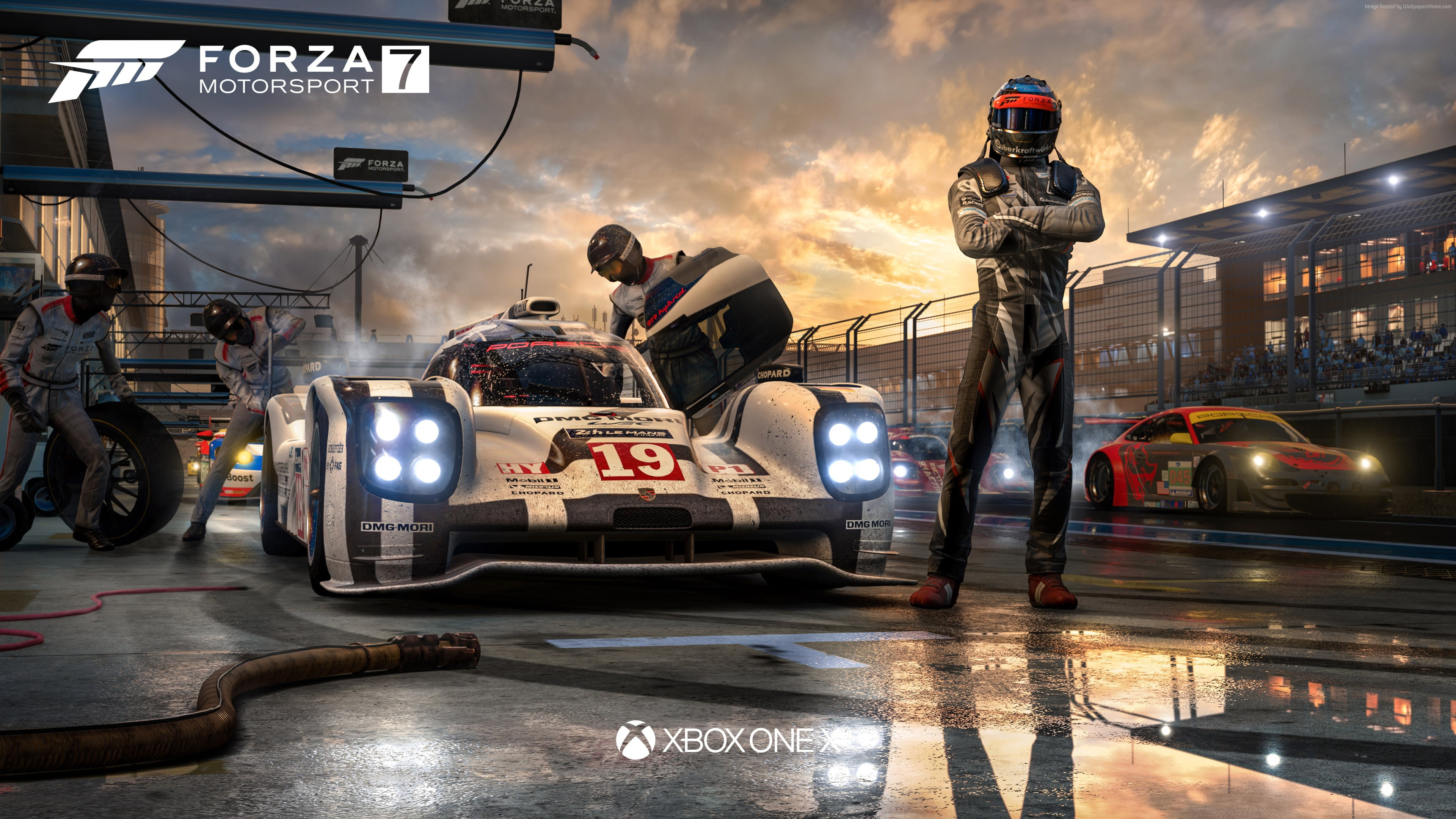 Forza Motorsport 7, 4k, Xbox One X, E3 2017, 4K, HD Wallpaper