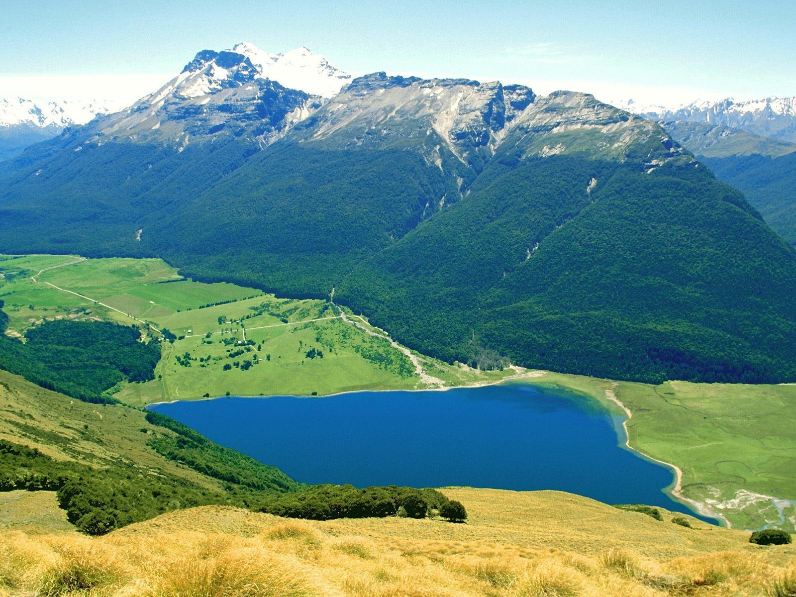 nature, water, lake, diamond, hd, diamond lake, mountains, 720P, HD Wallpaper