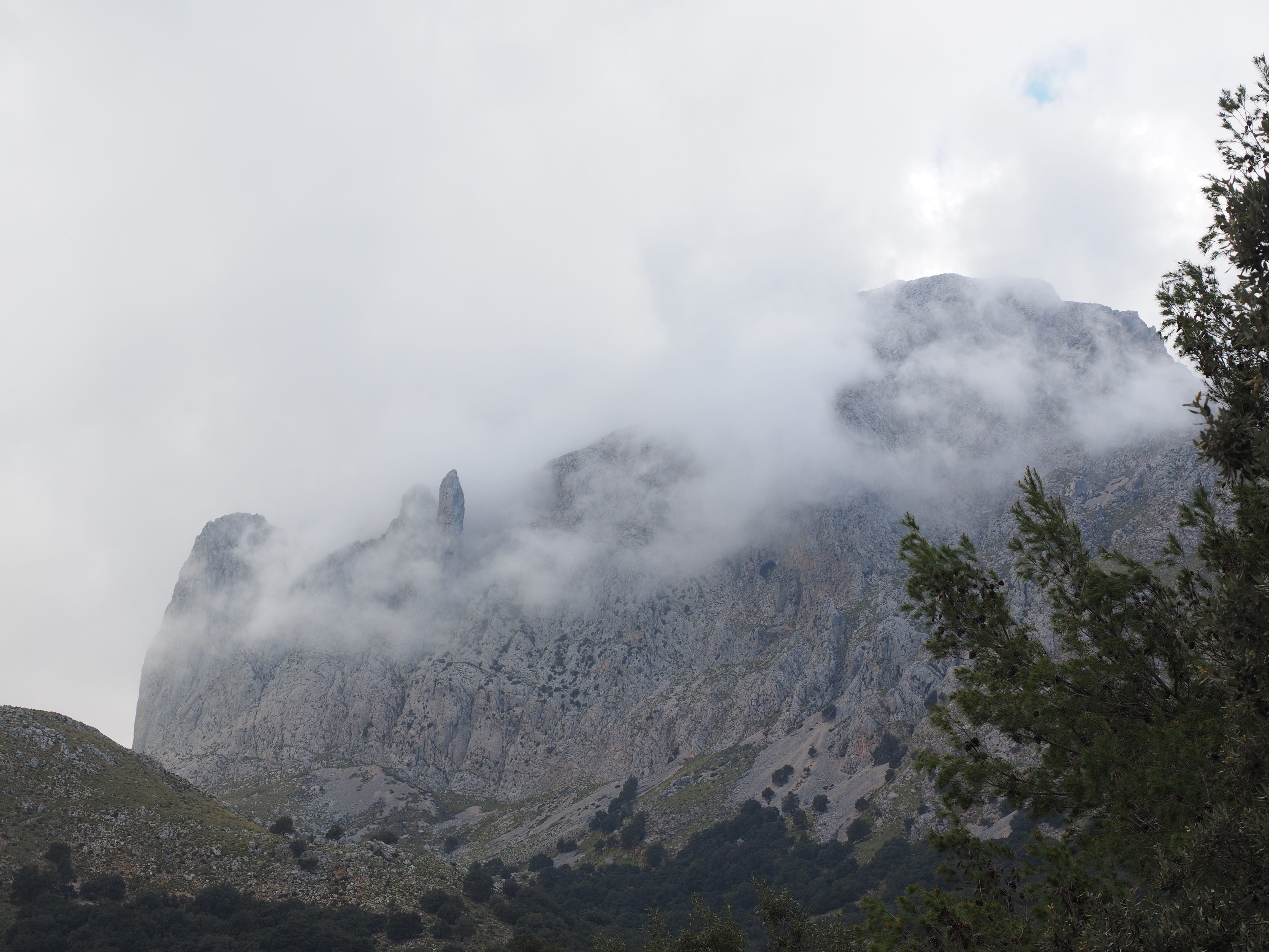 land, no people, gorge, coll dels rice, scenics - nature, karst landscape, beauty in nature, 4K, cloud - sky, puig major, day, nature, mountain, outdoors, HD Wallpaper