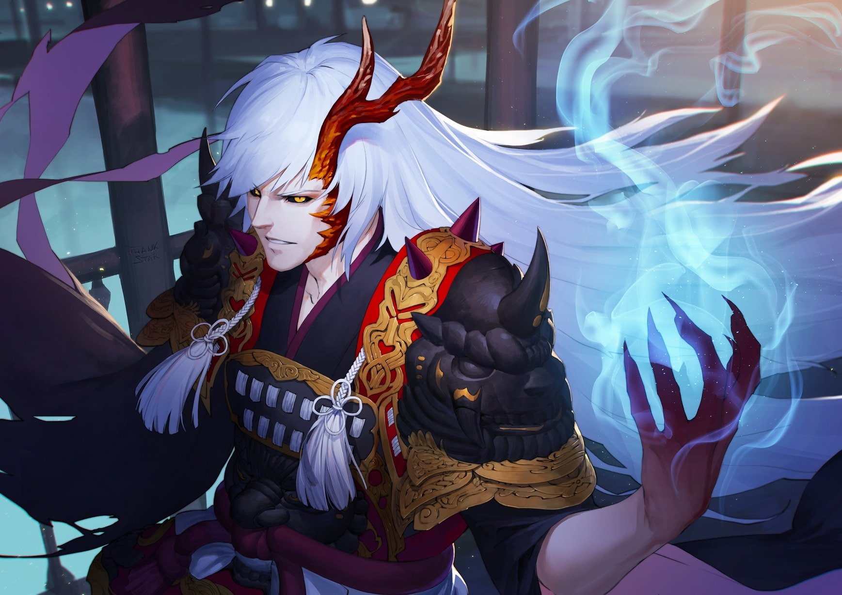 720P, Anime, Onmyouji, HD Wallpaper