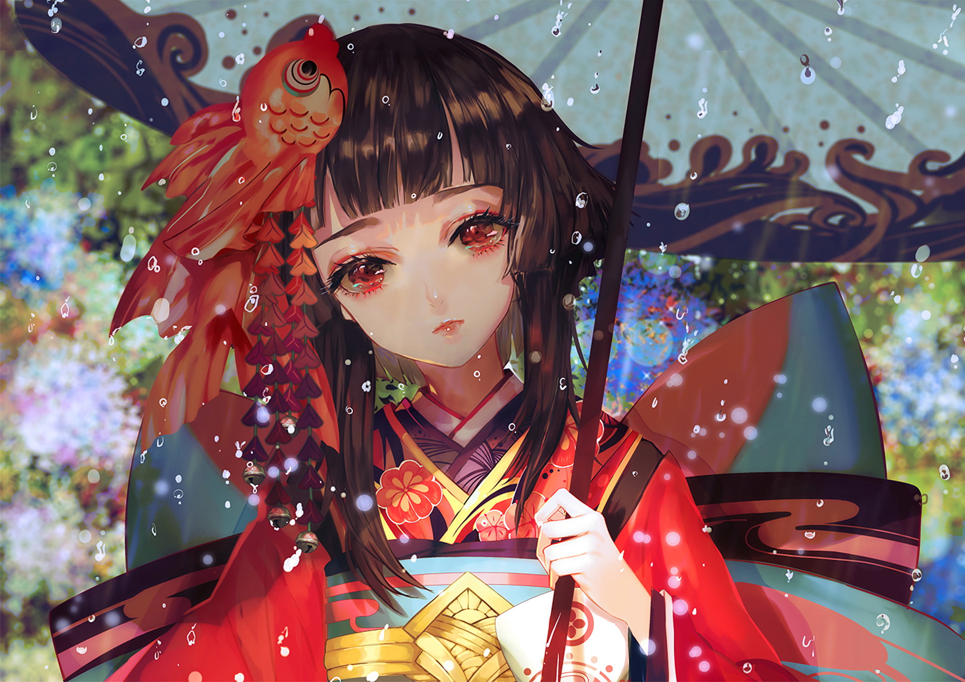 Onmyouji, 1080P, Anime, HD Wallpaper